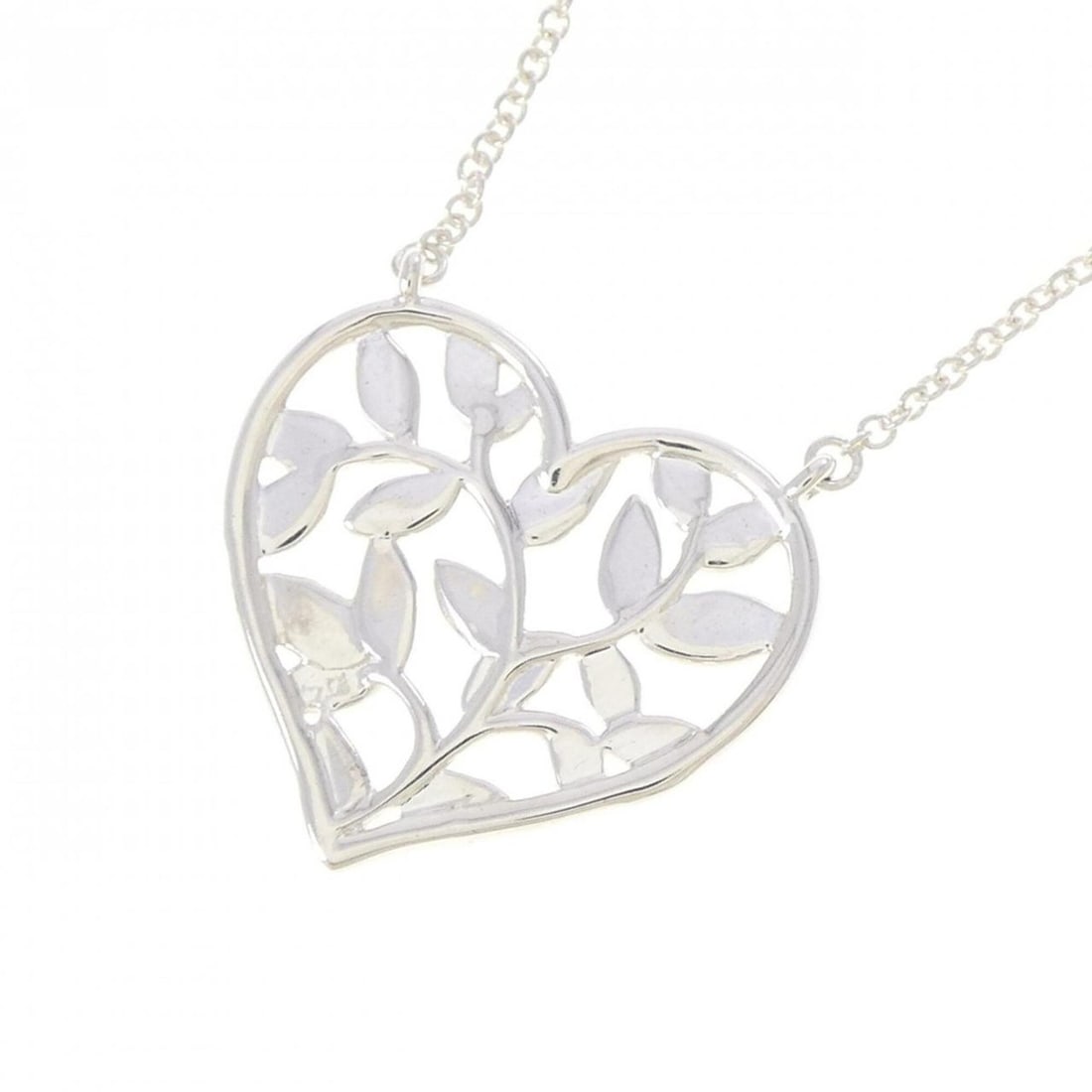 Tiffany Olive Leaf Necklace - 4