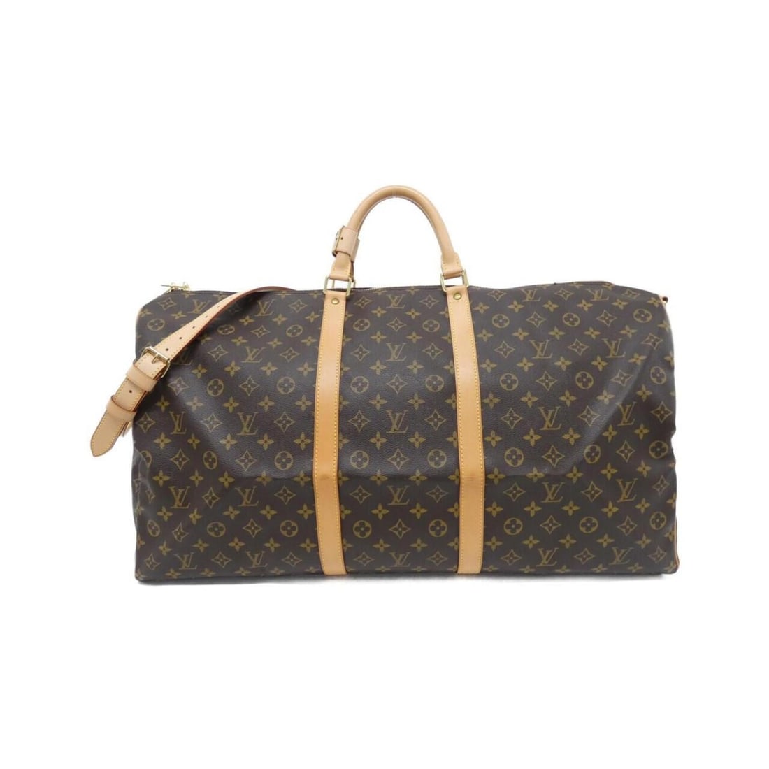 Louis Vuitton Monogram Keepall Bandoulière 60cm M41412 Boston Bag: --- Catalog ---Category: SizeSize (HxWxD): 33cm x 60cm x 26cm / 12.99'' x 23.62'' x 10.23''Category: DesignType: Boston bagColor: MarronGender: Women,MenMaterial: Coated canvas Hardware Color:
