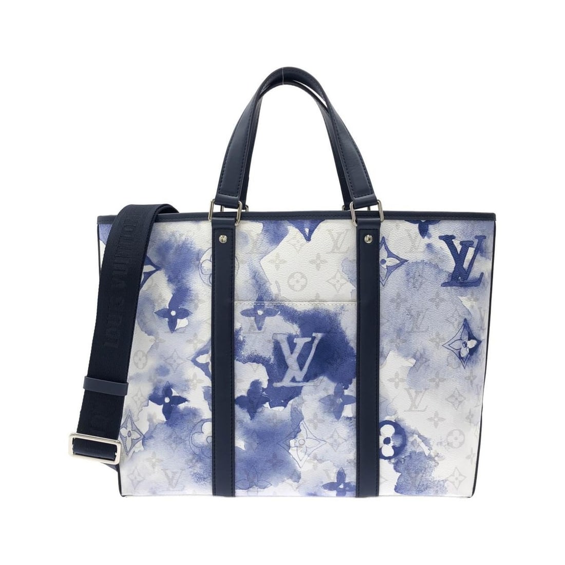 Louis Vuitton Watercolor Monogram Weekend Tote PM M45756 Handbag: --- Catalog ---Category: SizeWeight: 1.16kg / 2.55lb.Size (HxWxD): 29cm x 43cm x 13cm / 11.41'' x 16.92'' x 5.11''Strap Length: 135cm / 53.14''Handle Length: 38cm / 14.96''Category: DesignType: Handba