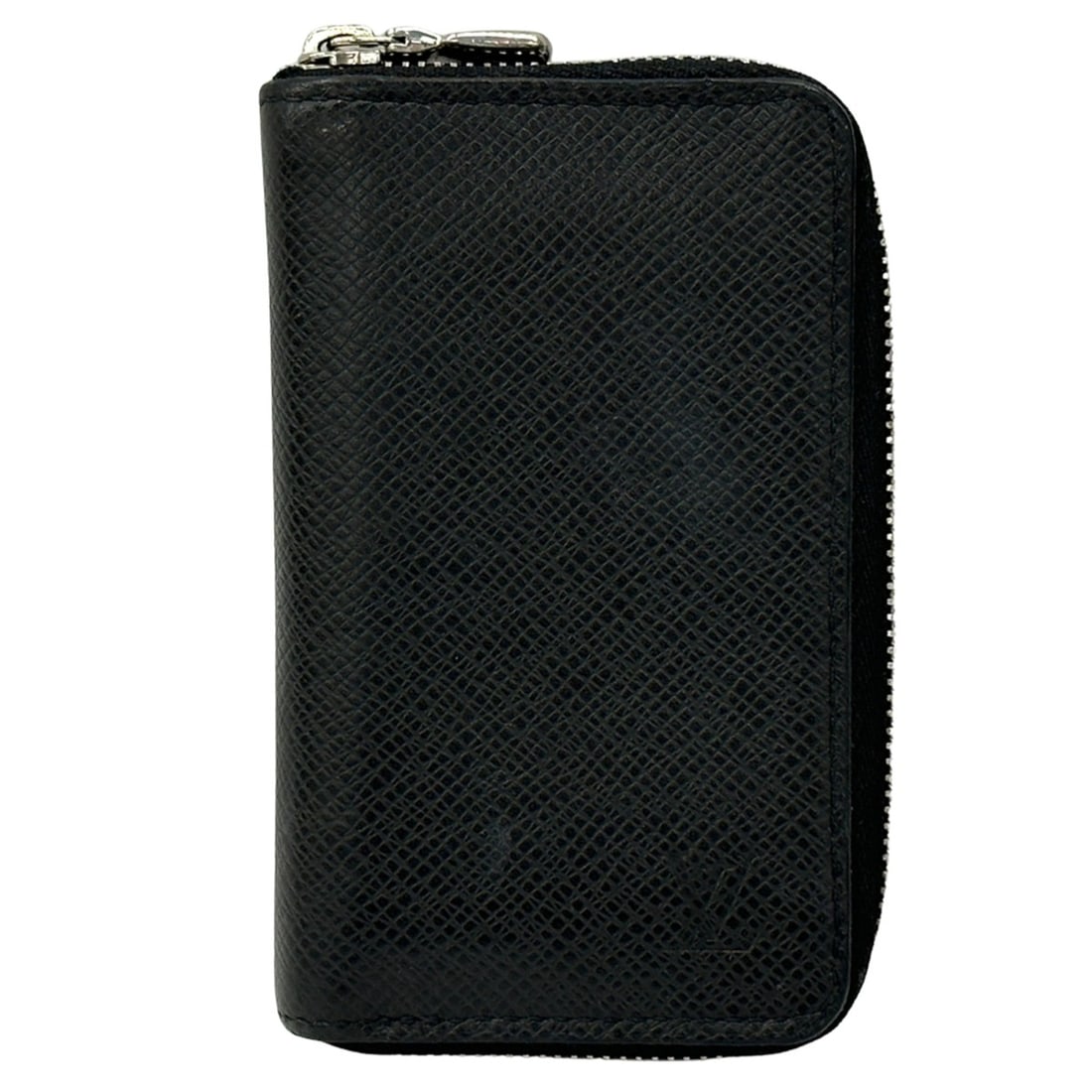 Louis Vuitton LOUIS VUITTON Taiga Men's Wallet, Brand Wallet/Coin Case, Zippy Coin Purse, Ardoise (1 of 11)