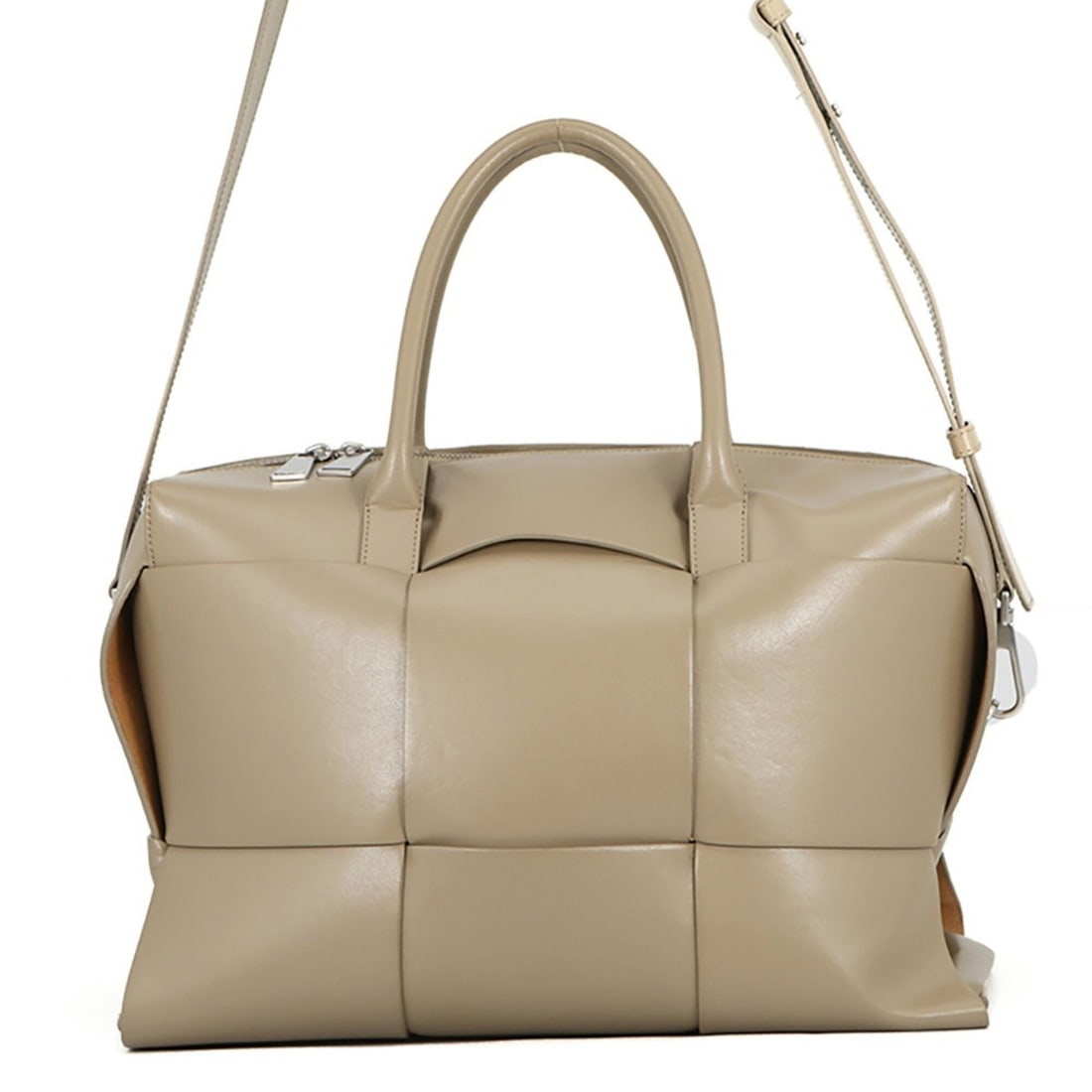 Bottega Veneta Arco Leather Handbag 620633 BOTTEGA VENETA 2-way (1 of 18)