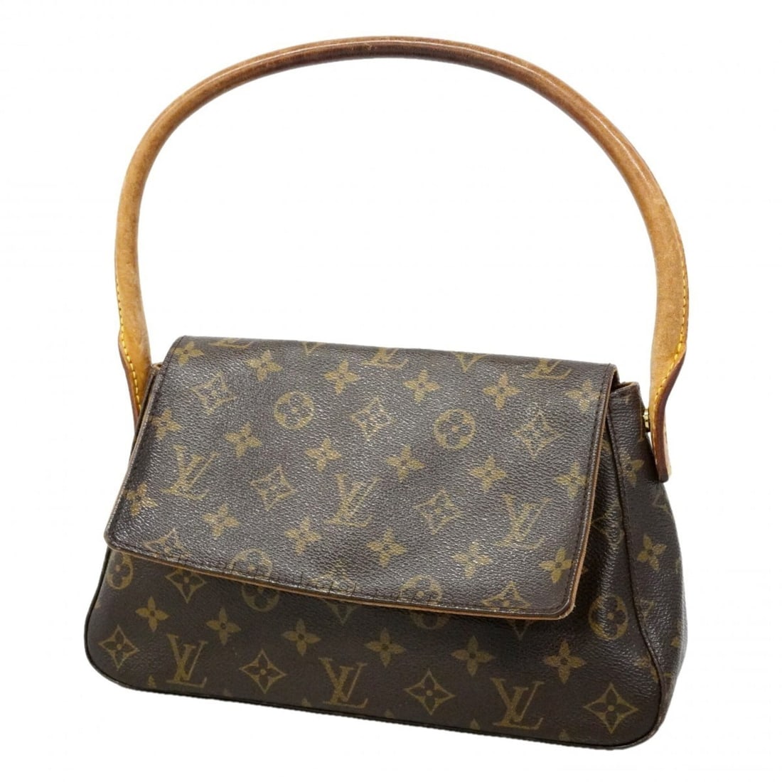 Louis Vuitton Monogram Mini Looping Shoulder Bag M51147 Brown Women's: --- Catalog ---Category: SizeSize (HxWxD): 16.5cm x 28cm x 8.5cm / 6.49'' x 11.02'' x 3.34''Category: DesignType: Shoulder bagColor: BrownGender: WomenCategory: GeneralMPN: M51147Brand: Louis Vuitton-