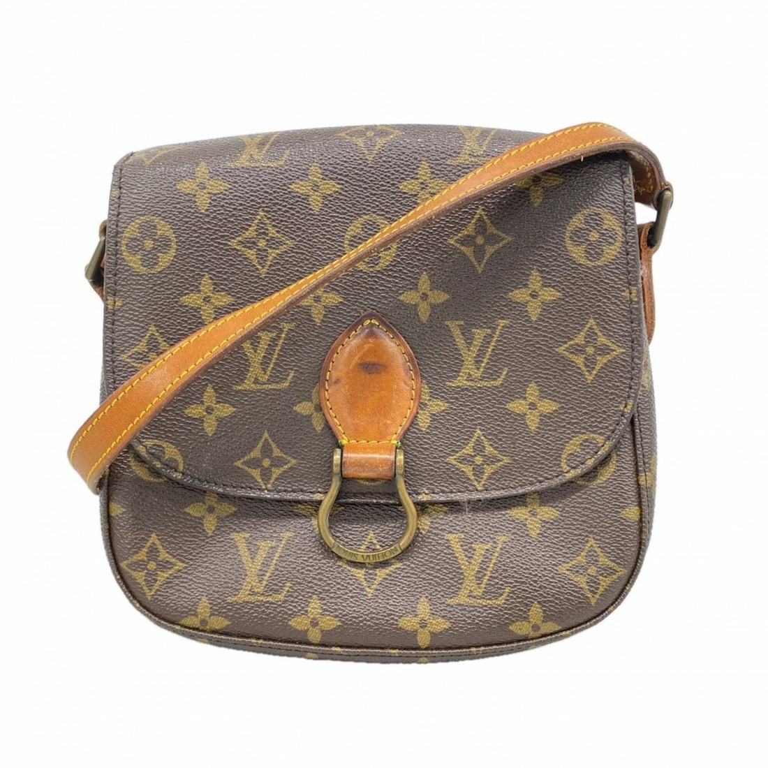 Louis Vuitton Monogram Saint Cloud PM Shoulder Bag M51244 Brown Women's: --- Catalog ---Category: SizeSize (HxWxD): 19cm x 18cm x 6cm / 7.48'' x 7.08'' x 2.36''Category: DesignType: Shoulder bagColor: BrownGender: WomenCategory: GeneralMPN: M51244Brand: Louis Vuitton--- It