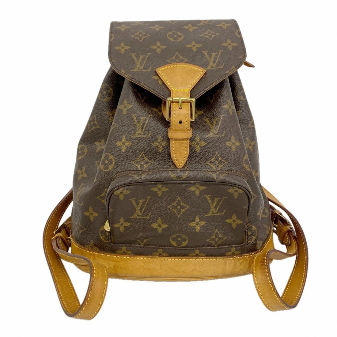 Louis Vuitton Monogram Montsouris MM Backpack (M51136) Brown - Women's (1 of 13)