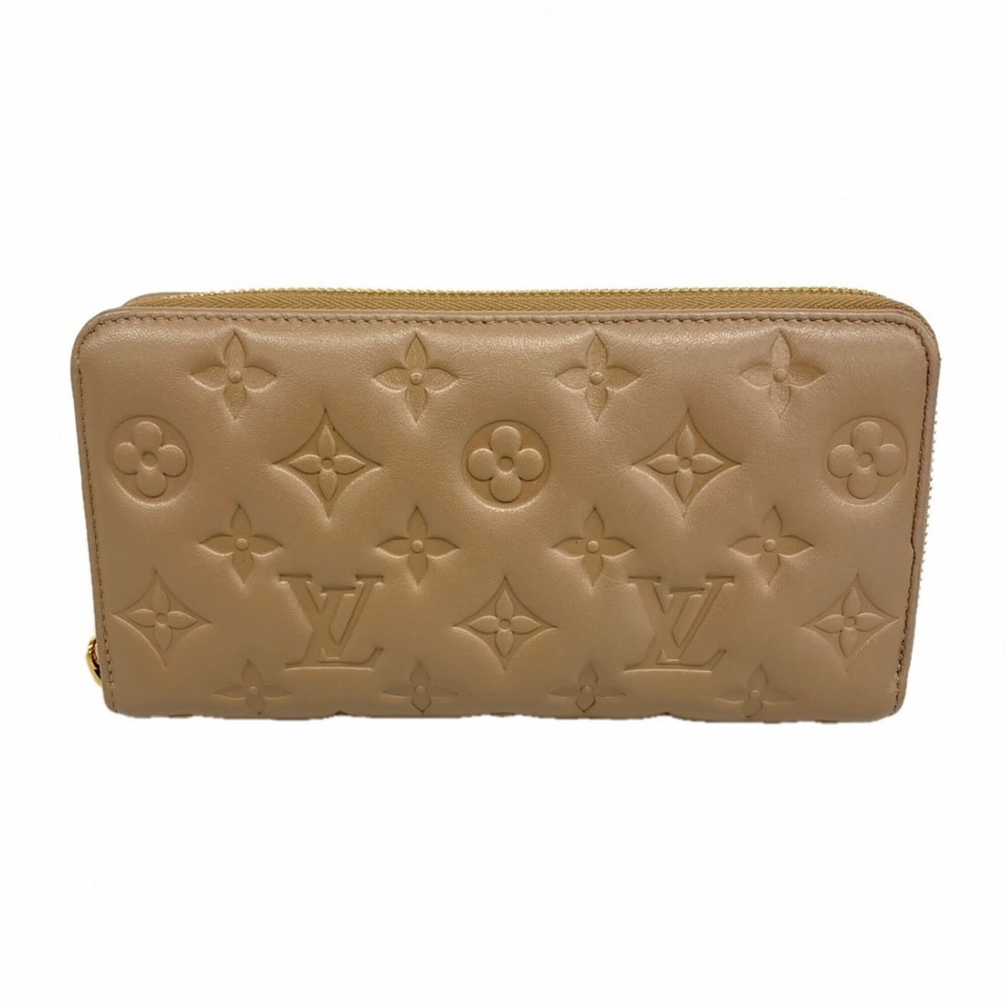 Louis Vuitton Monogram Embossed Zippy Wallet M81511 Taupe (Women's): --- Catalog ---Category: SizeSize (HxWxD): 10.5cm x 19cm x 2.5cm / 4.13'' x 7.48'' x 0.98''Category: DesignType: Long wallet (bi-fold)Color: TaupeGender: WomenCategory: GeneralMPN: M81511Brand: Louis 