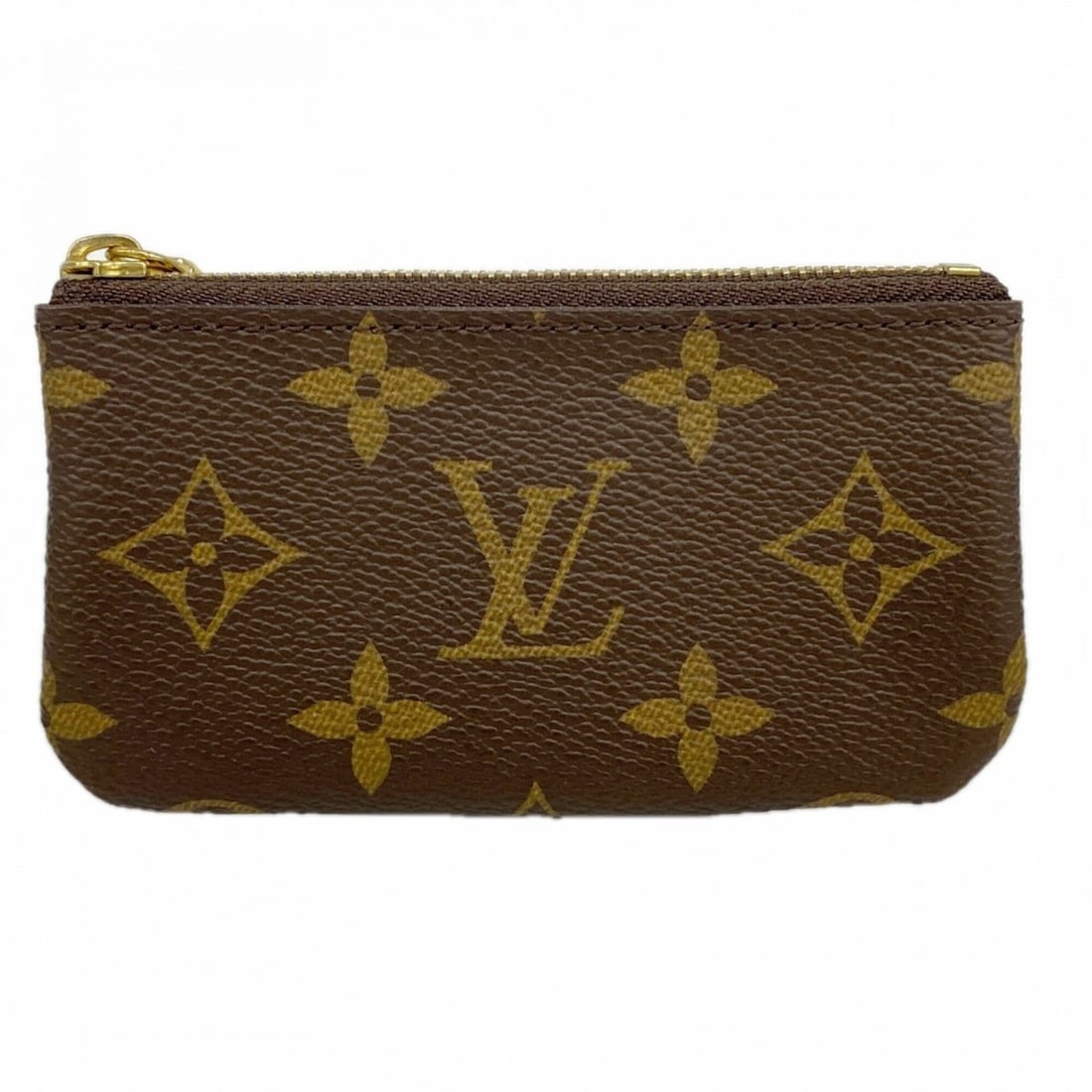 Louis Vuitton Monogram Pochette Clé M62650 Brown Wallet/Coin Case for Men and Women: --- Catalog ---Category: SizeSize (HxWxD): 6.5cm x 11.5cm x 1cm / 2.55'' x 4.52'' x 0.39''Category: DesignType: Coin purse/coin caseColor: BrownGender: Men,WomenCategory: GeneralMPN: M62650Brand: Loui