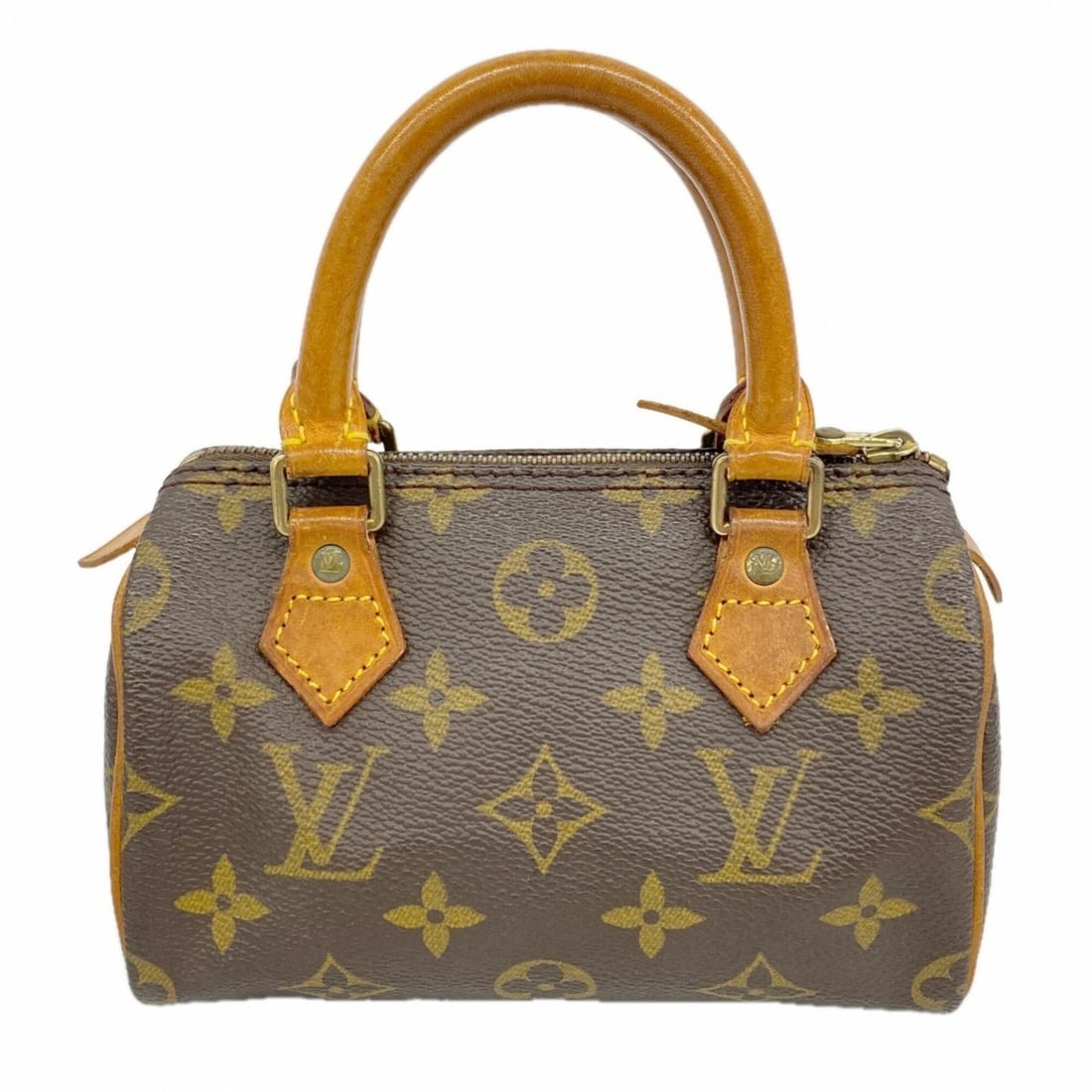 Louis Vuitton Monogram Mini Speedy Handbag M41534 Brown Women's: --- Catalog ---Category: SizeSize (HxWxD): 9cm x 16cm x 7cm / 3.54'' x 6.29'' x 2.75''Category: DesignType: HandbagColor: BrownGender: WomenCategory: GeneralMPN: M41534Brand: Louis Vuitton--- Item Lis