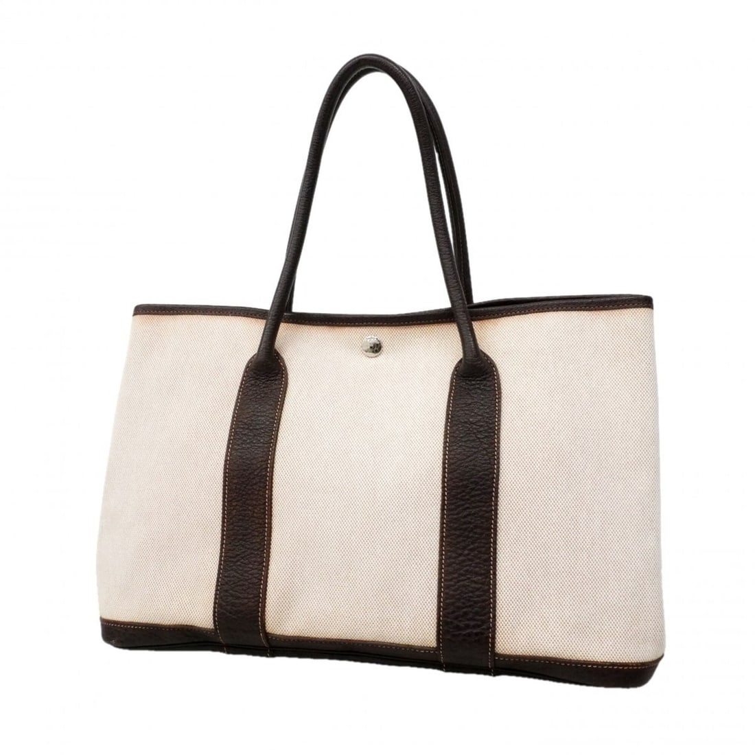 Hermes Garden Tote Bag, Toile H Brown, ?J stamp, Women's.: --- Catalog ---Category: SizeSize (HxWxD): 24cm x 35.5cm x 16.5cm / 9.44'' x 13.97'' x 6.49''Category: DesignType: Tote bagColor: BrownGender: WomenMaterial: Toile H Hardware Color: SilverCategory: Ge