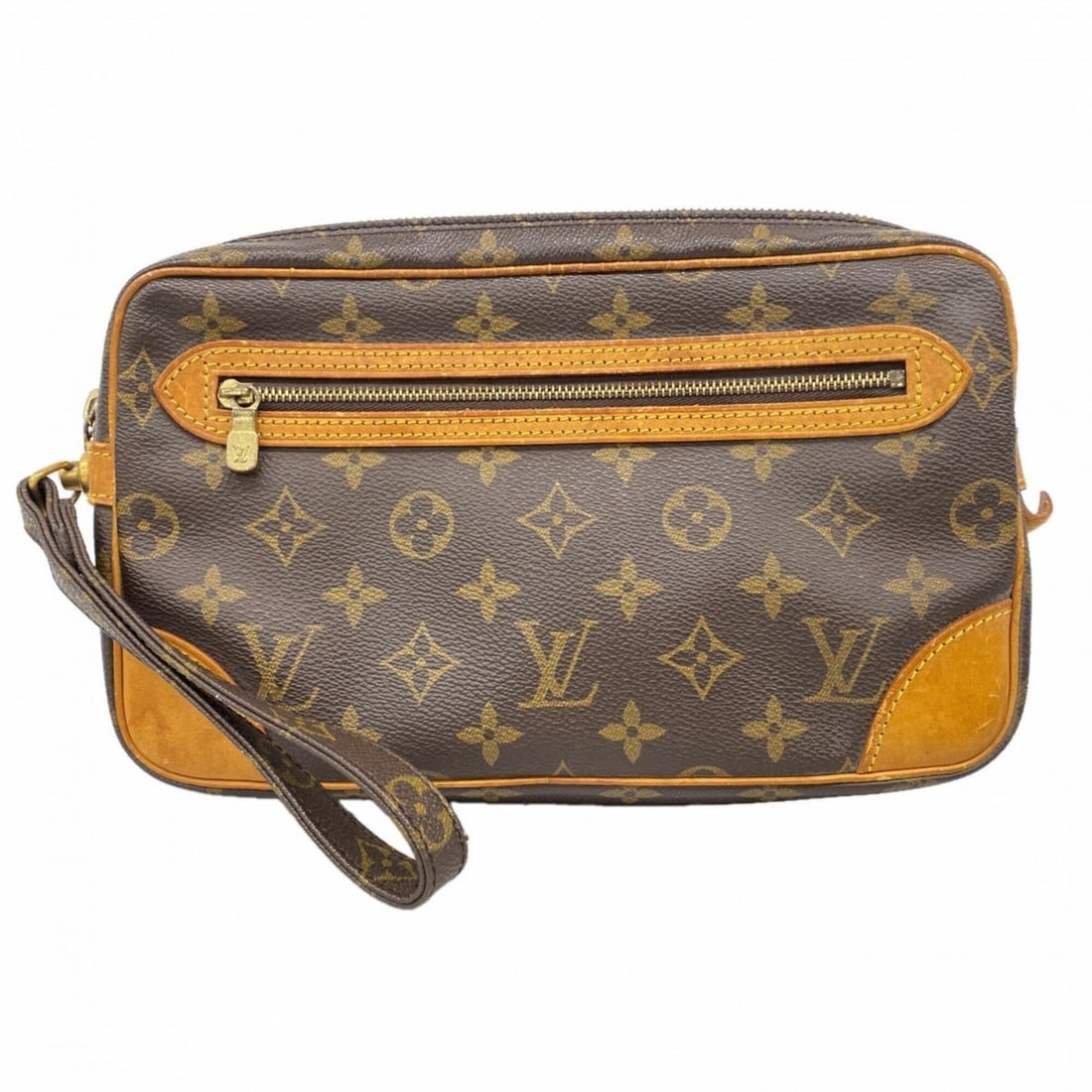 Louis Vuitton Monogram Marly Dragonne GM Clutch Bag M51825 Brown Men's: --- Catalog ---Category: SizeSize (HxWxD): 15cm x 26cm x 4cm / 5.9'' x 10.23'' x 1.57''Category: DesignType: Clutch bagColor: BrownGender: MenCategory: GeneralMPN: M51825Brand: Louis Vuitton--- Item L