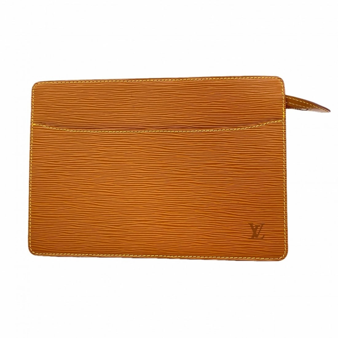Louis Vuitton Epi Pochette Homme Clutch Bag M52528 Zipang Gold Men's: --- Catalog ---Category: SizeSize (HxWxD): 17.5cm x 26cm x 3cm / 6.88'' x 10.23'' x 1.18''Category: DesignType: Clutch bagColor: Gold CipangoGender: MenCategory: GeneralMPN: M52528Brand: Louis Vuitton