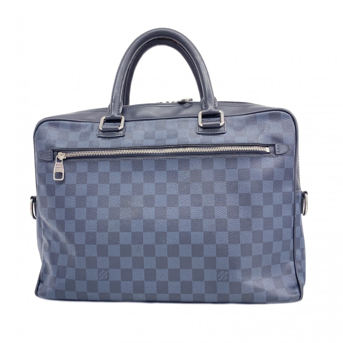 Louis Vuitton Damier Cobalt Portedocument Bag N41347 Black Navy Men's: --- Catalog ---Category: SizeSize (HxWxD): 28cm x 38cm x 8cm / 11.02'' x 14.96'' x 3.14''Category: DesignType: BriefcaseColor: Black, NavyGender: MenCategory: GeneralMPN: N41347Brand: Louis Vuitton---