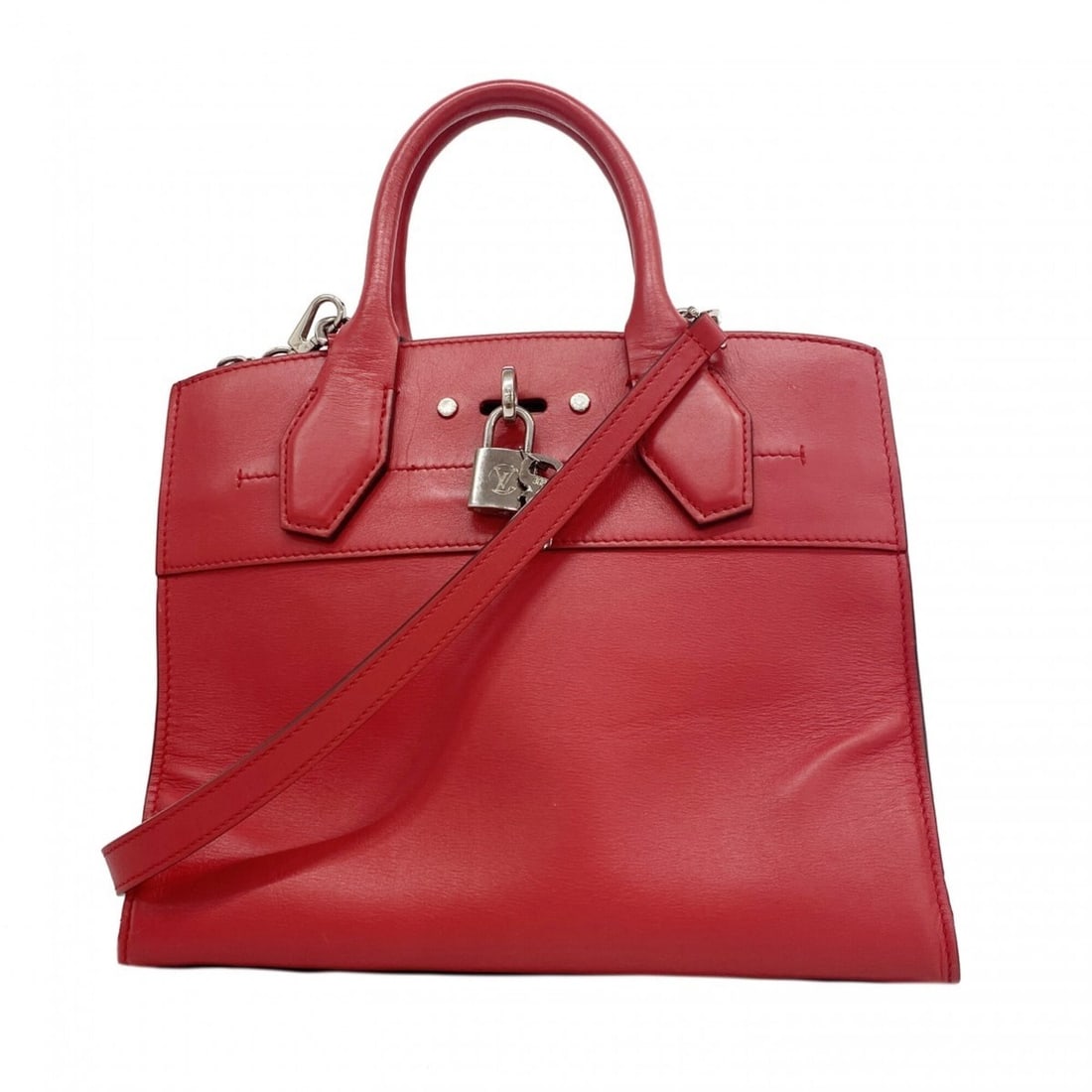 Louis Vuitton City Steamer PM handbag M53029 Rouge 2-way bag for women: --- Catalog ---Category: SizeSize (HxWxD): 23cm x 26.5cm x 10cm / 9.05'' x 10.43'' x 3.93''Category: DesignType: HandbagColor: RougeGender: WomenCategory: GeneralMPN: M53029Brand: Louis Vuitton--- Ite