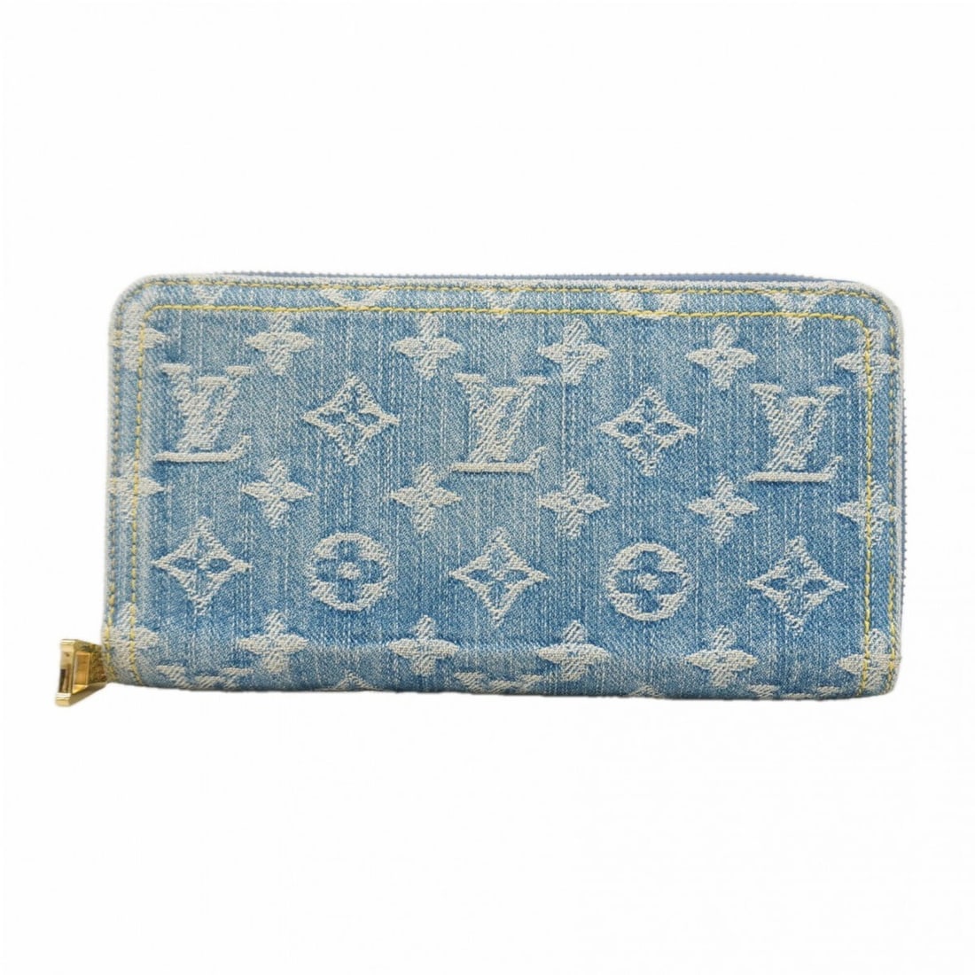Louis Vuitton Monogram Denim LV Remix Zippy Wallet M82958 Blue (Men's/Women's): --- Catalog ---Category: SizeSize (HxWxD): 10cm x 19.5cm x 2.5cm / 3.93'' x 7.67'' x 0.98''Category: DesignType: Long wallet (bi-fold)Color: BlueGender: Men,WomenCategory: GeneralMPN: M82958Brand: Lou