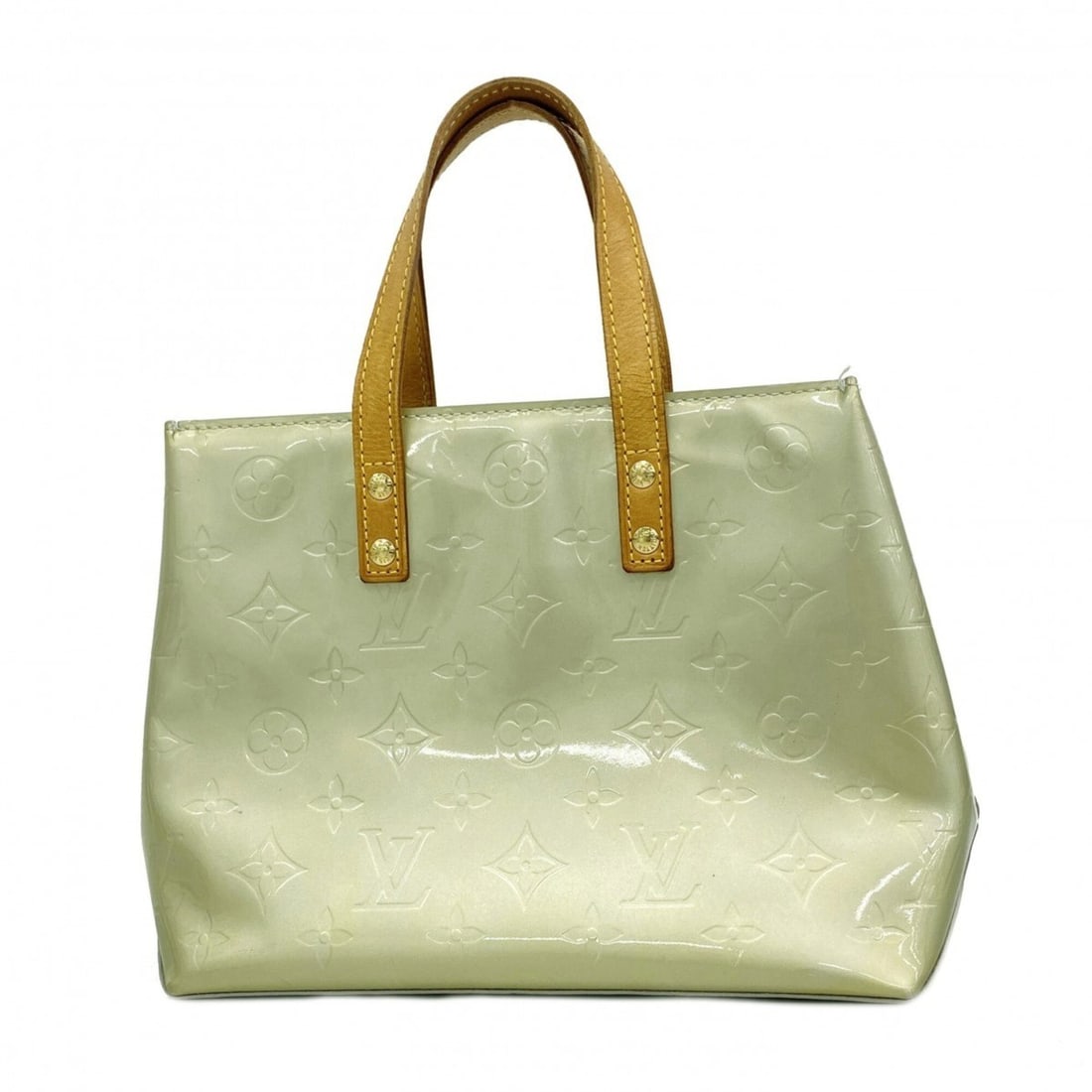 Louis Vuitton Vernis Lead PM Handbag M91145 Grey Ladies: --- Catalog ---Category: SizeSize (HxWxD): 18cm x 22cm x 10cm / 7.08'' x 8.66'' x 3.93''Category: DesignType: HandbagColor: GrisGender: WomenCategory: GeneralMPN: M91145Brand: Louis Vuitton--- Item Li