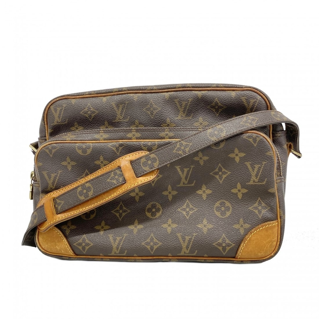 Louis Vuitton Monogram Nile Shoulder Bag M45244 Brown Women's: --- Catalog ---Category: SizeSize (HxWxD): 20cm x 28cm x 12cm / 7.87'' x 11.02'' x 4.72''Category: DesignType: Shoulder bagColor: BrownGender: WomenCategory: GeneralMPN: M45244Brand: Louis Vuitton--- 