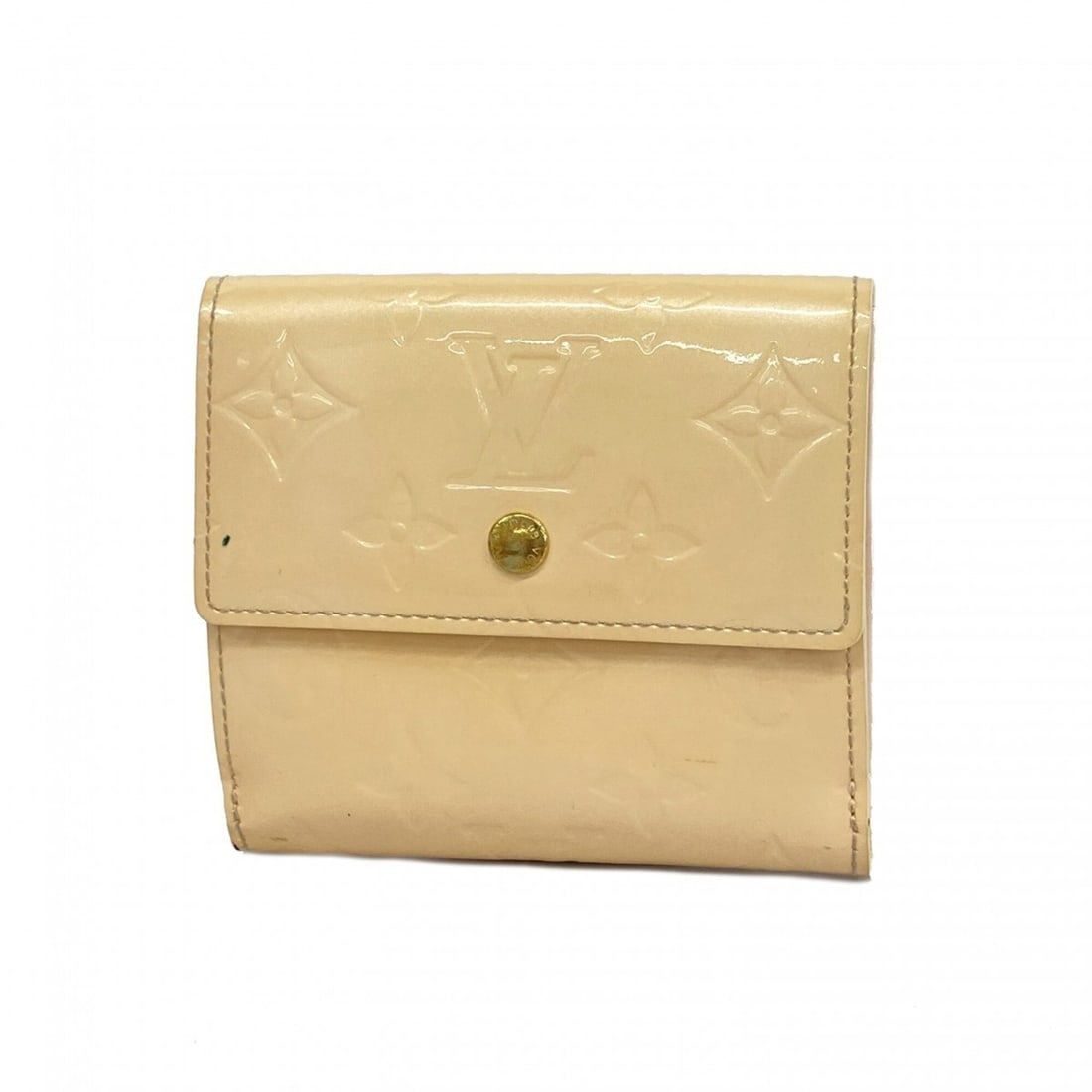Louis Vuitton Tri-fold Wallet Vernis Portemonnaie Billet Carte Credit M91316 Marshmallow Pink: --- Catalog ---Category: SizeSize (HxWxD): 10cm x 11cm x 3cm / 3.93'' x 4.33'' x 1.18''Category: DesignType: Wallet (tri-fold)Color: PinkGender: WomenCategory: GeneralMPN: M91316Brand: Louis