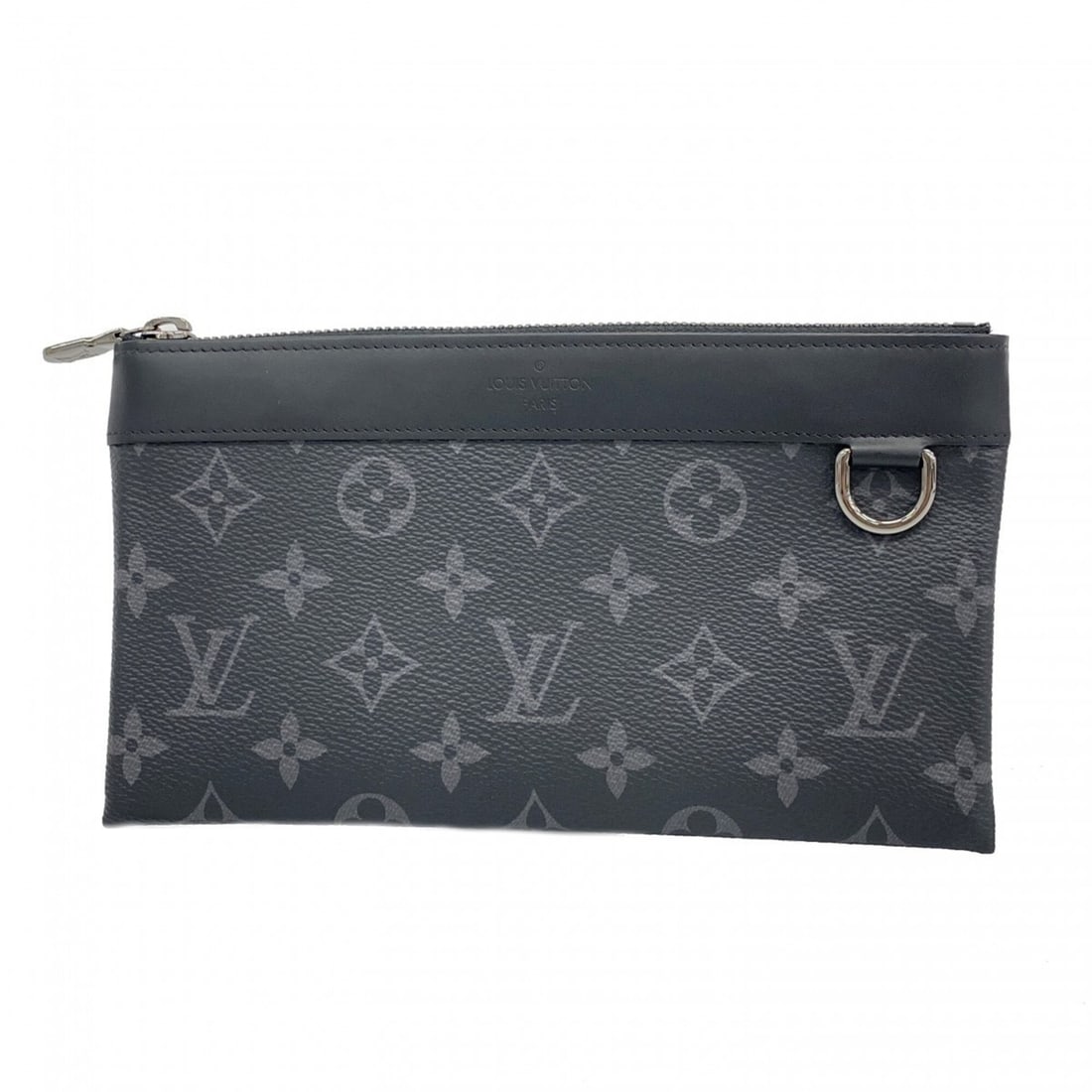 Louis Vuitton Bag/Pouch Monogram Eclipse Pochette Discovery PM M44323 Black Men's: --- Catalog ---Category: SizeSize (HxWxD): 12cm x 21cm x 1cm / 4.72'' x 8.26'' x 0.39''Category: DesignType: PouchColor: BlackGender: MenCategory: GeneralMPN: M44323Brand: Louis Vuitton--- Item List