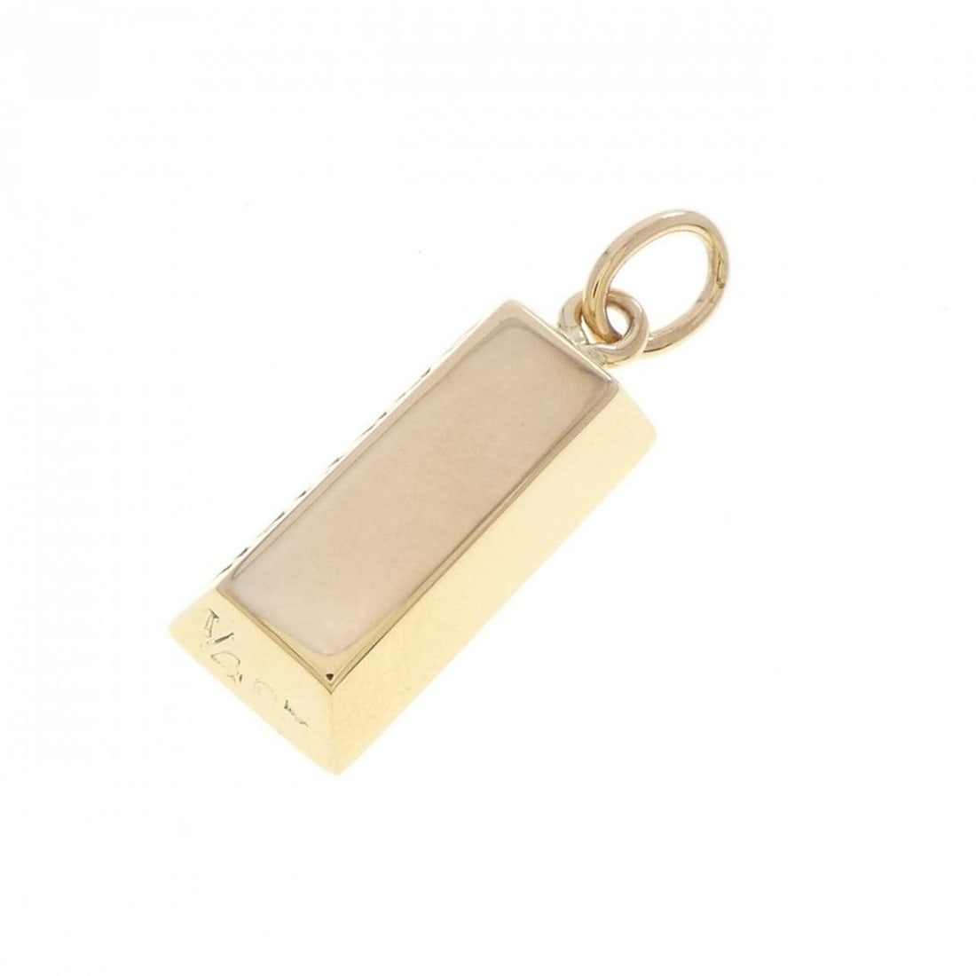 Cartier Gold Bar 1 4oz Pendant: --- Catalog ---Category: SizePendant Size: 25mm x 8.1mm / 0.98'' x 0.31''Category: DesignGender: WomenMaterial: Yellow gold (18K)Necklace Type: PendantCategory: GeneralBrand: Cartier--- Item List