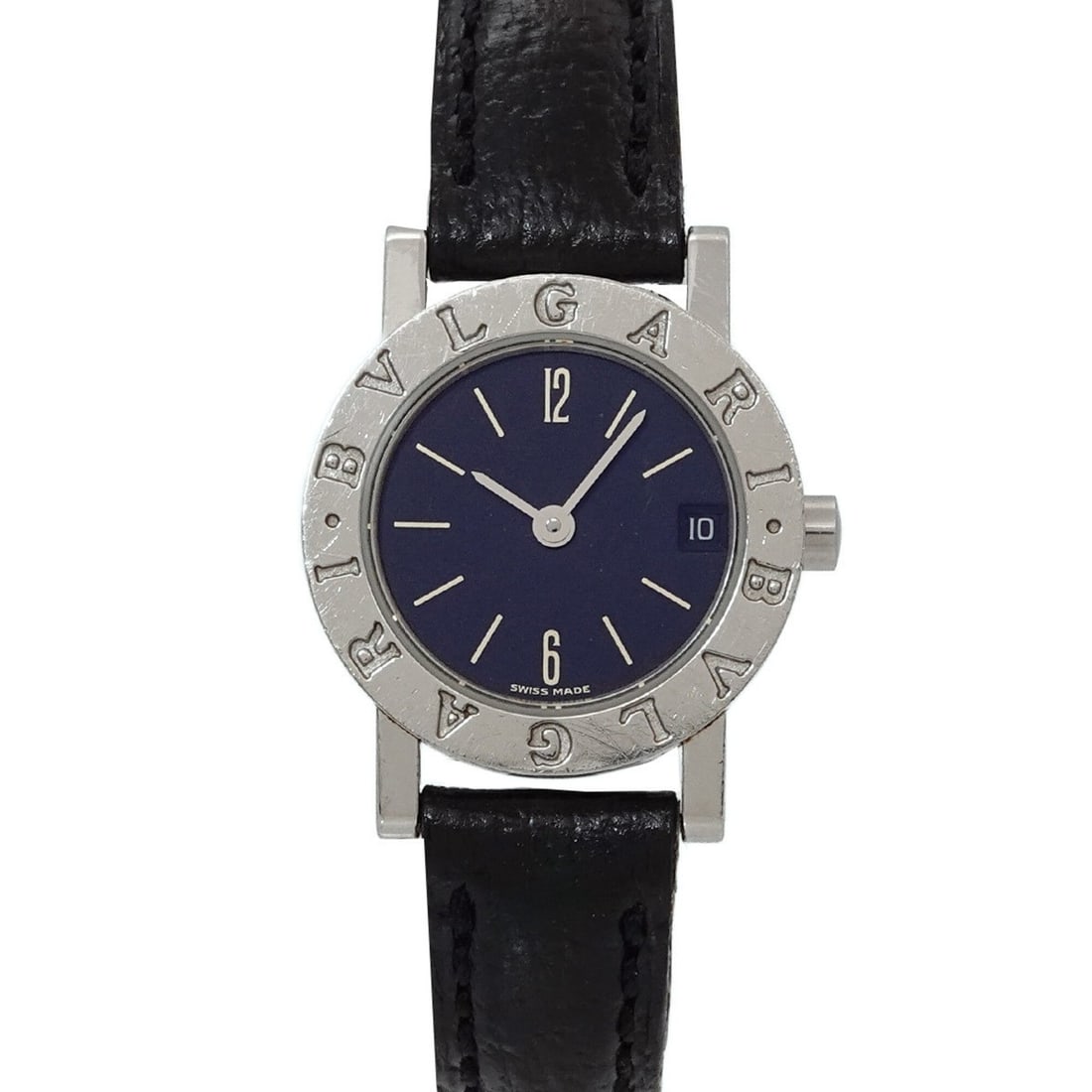 BVLGARI Date BB23SLD Women's Watch Black Quartz (1 of 12)