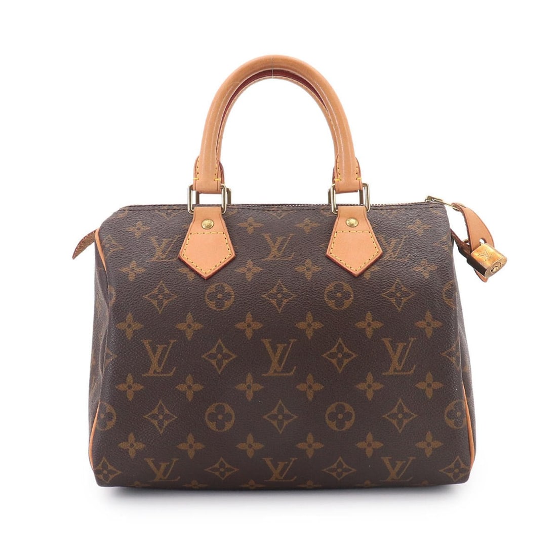 Louis Vuitton Speedy 25 Monogram Handbag, Brown, M41528, Gold Hardware: --- Catalog ---Category: SizeSize (HxWxD): 19.5cm x 25.5cm x 14.5cm / 7.67'' x 10.03'' x 5.7''Category: DesignType: HandbagColor: Brown, MonogramGender: WomenMaterial: Monogram Category: GeneralMPN: M
