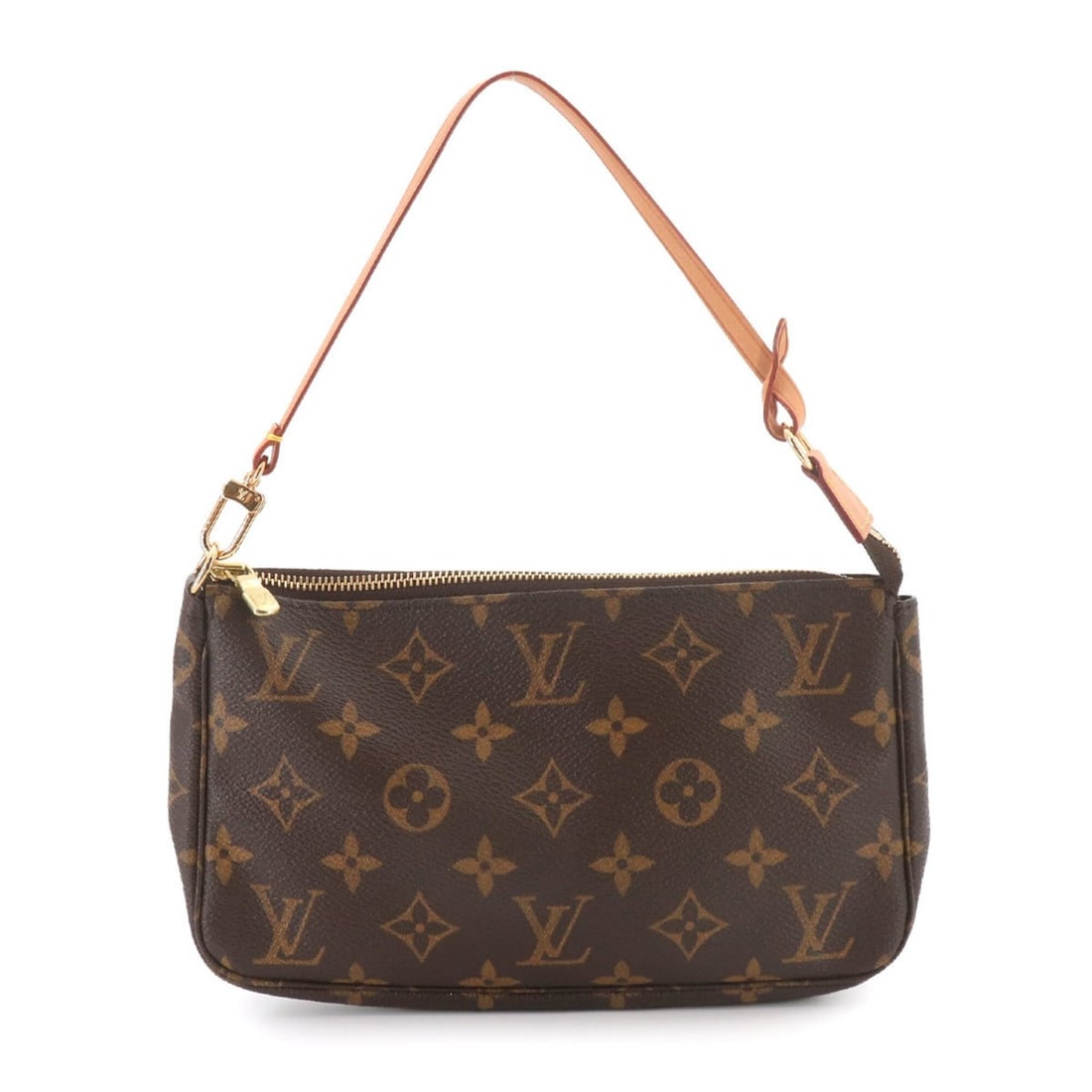 Louis Vuitton Monogram Pochette Accessoires Handbag, Brown, M51980, Gold Hardware.: --- Catalog ---Category: SizeSize (HxWxD): 14cm x 21.5cm x 3.5cm / 5.51'' x 8.46'' x 1.37''Category: DesignType: Handbag, PochetteColor: Brown, MonogramGender: WomenMaterial: Monogram Category: Genera