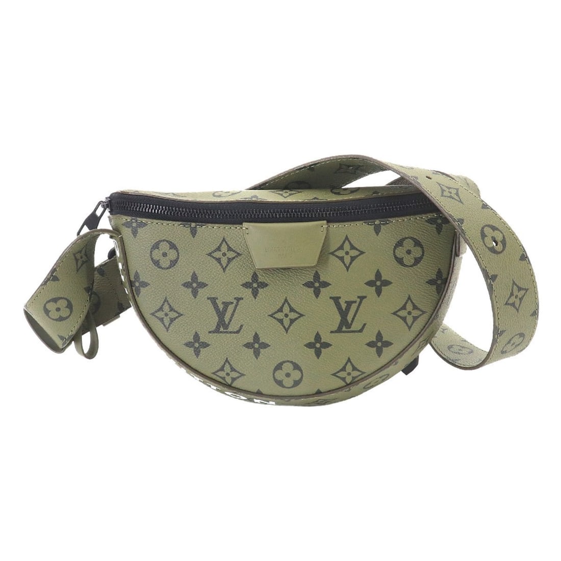 Louis Vuitton Monogram Tone LV Moon Crossbody Shoulder Handbag, Khaki Green, M23838 RFID Bag: --- Catalog ---Category: SizeSize (HxWxD): 13cm x 25cm x 4cm / 5.11'' x 9.84'' x 1.57''Category: DesignType: Shoulder bag, Sling bagColor: Green, KhakiGender: Women,MenMaterial: Monogram Category: Gen