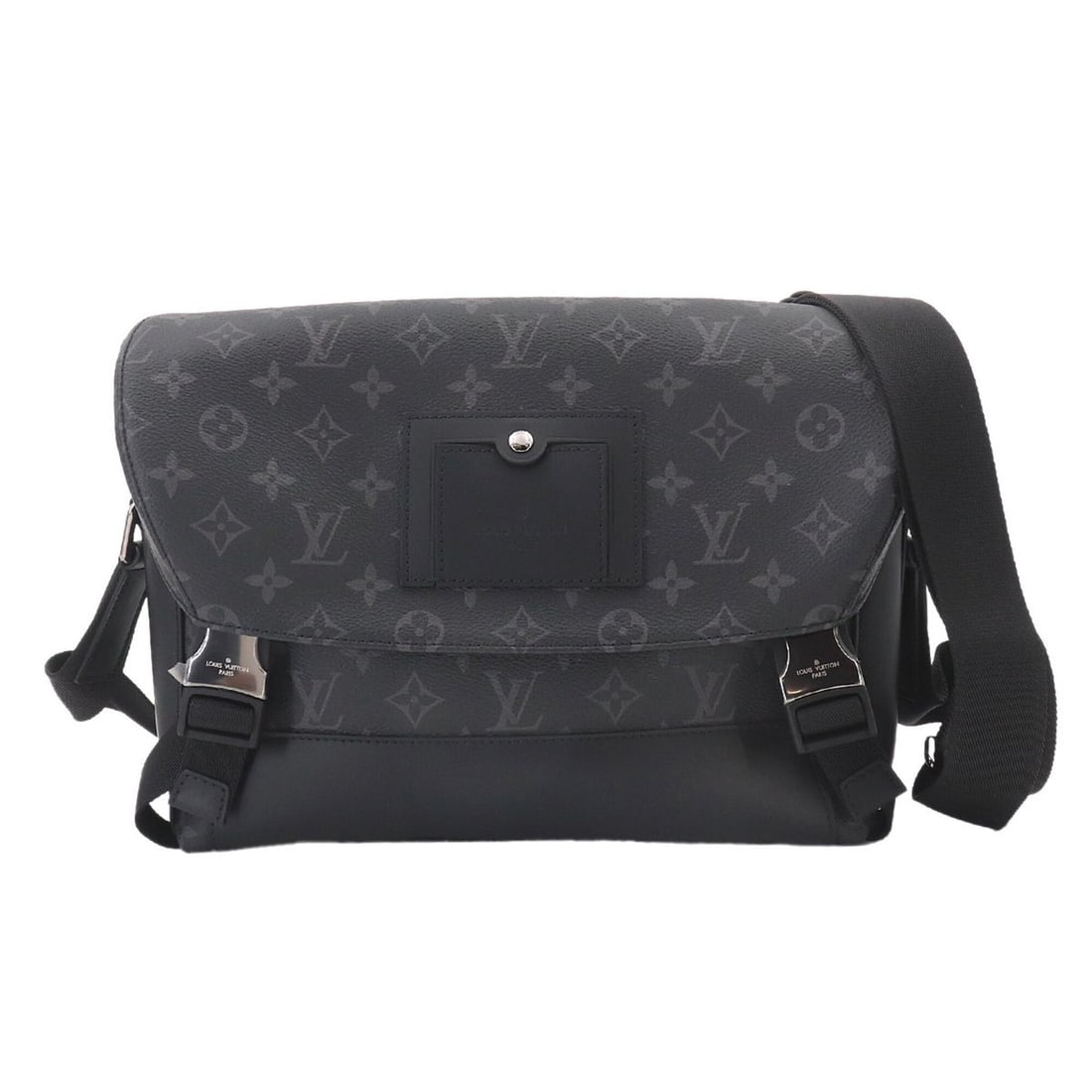 Louis Vuitton Monogram Eclipse Voyage PM Shoulder Handbag M40511 RFID Messenger (1 of 10)