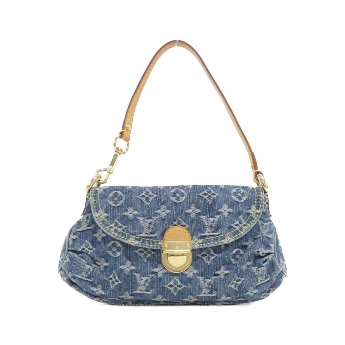 Louis Vuitton Monogram Denim Mini Pleaty M95050 Shoulder Bag (1 of 9)