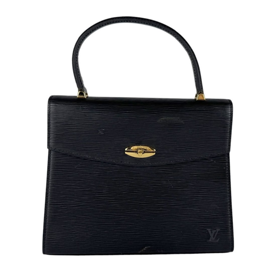 Louis Vuitton LOUIS VUITTON Handbag Epi Malesherbes Leather Noir Women's M52372 z10148: --- Catalog ---Category: SizeSize (HxWxD): 22cm x 26cm x 6cm / 8.66'' x 10.23'' x 2.36''Category: DesignType: HandbagColor: NoirGender: WomenMaterial: Epi leather Category: GeneralMPN: M52372Brand: Lo