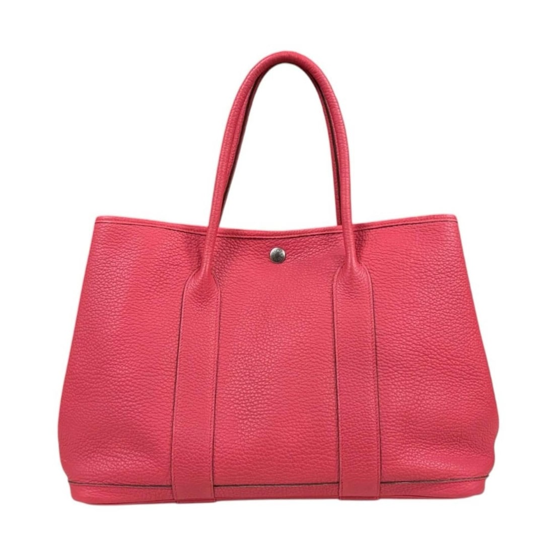 Hermes Garden Party PM Tote Bag, Handbag, Negonda Pink, Women's HERMES: --- Catalog ---Category: SizeWeight: 890g / 1.96lb.Size (HxWxD): 26cm x 36cm x 17cm / 10.23'' x 14.17'' x 6.69''Handle Length: 41cm / 16.14''Category: DesignType: Handbag, Tote bagColor: PinkGender: W