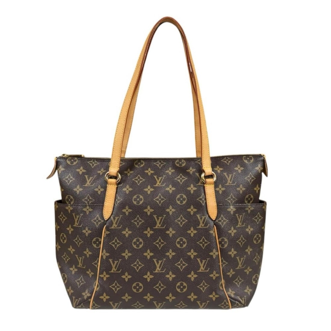 Louis Vuitton Totally MM Monogram Tote Bag, Handbag, Canvas, M56689, Brown, Women's, LOUIS VUITTON (1 of 17)