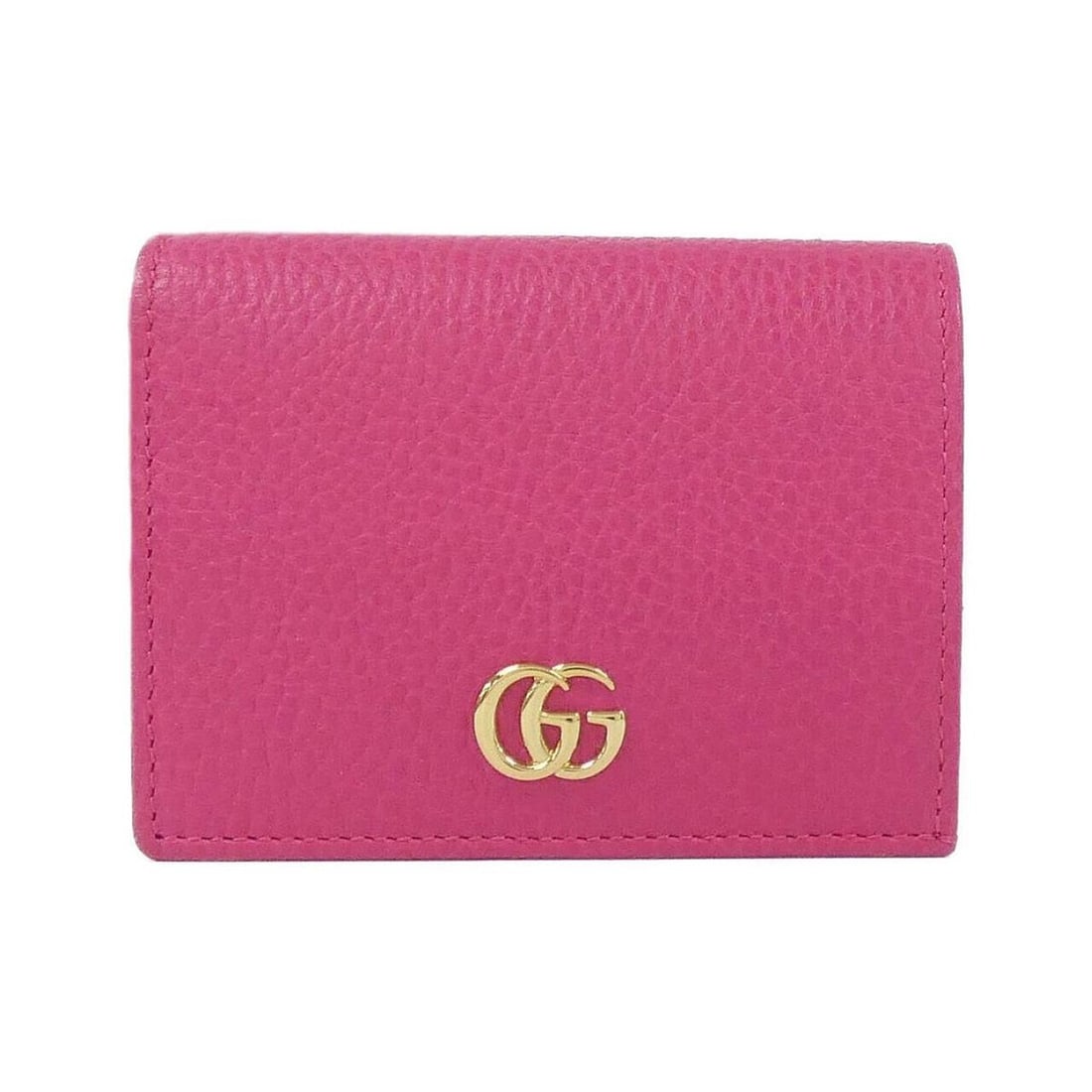 Gucci Petit Marmont 456126 CAO0G Wallet: --- Catalog ---Category: SizeSize (HxWxD): 9cm x 11cm x 2cm / 3.54'' x 4.33'' x 0.78''Category: DesignType: Wallet (bi-fold)Color: PinkGender: WomenMaterial: Leather Category: GeneralBrand: Gucci--- I