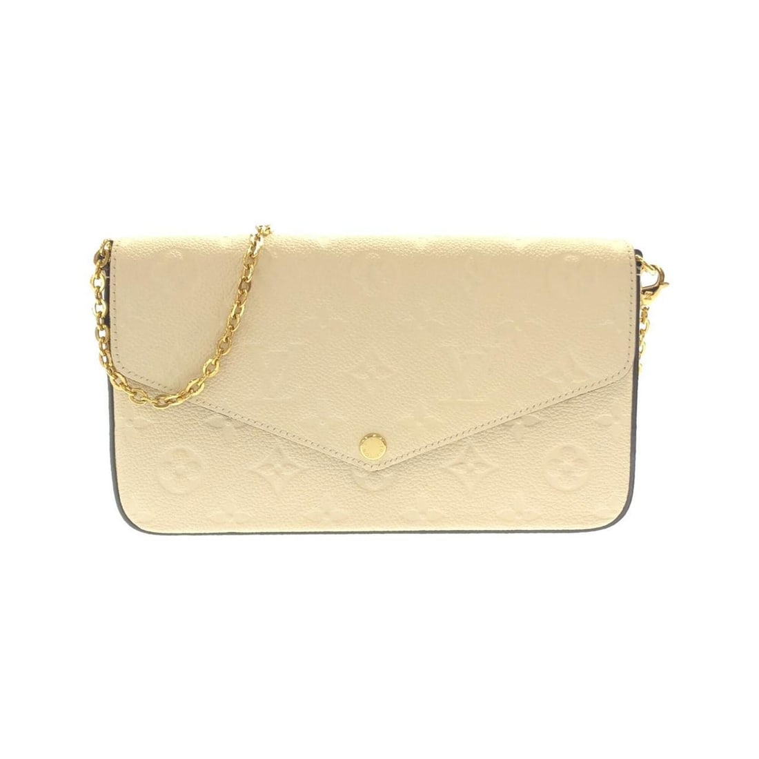 Louis Vuitton Monogram Empreinte Pochette Felicie M82363 Shoulder Bag: --- Catalog ---Category: SizeSize (HxWxD): 12cm x 22cm x 3.5cm / 4.72'' x 8.66'' x 1.37''Category: DesignType: Pochette, Pouch, Shoulder bagColor: BlancGender: Men,WomenMaterial: Leather Hardware Colo