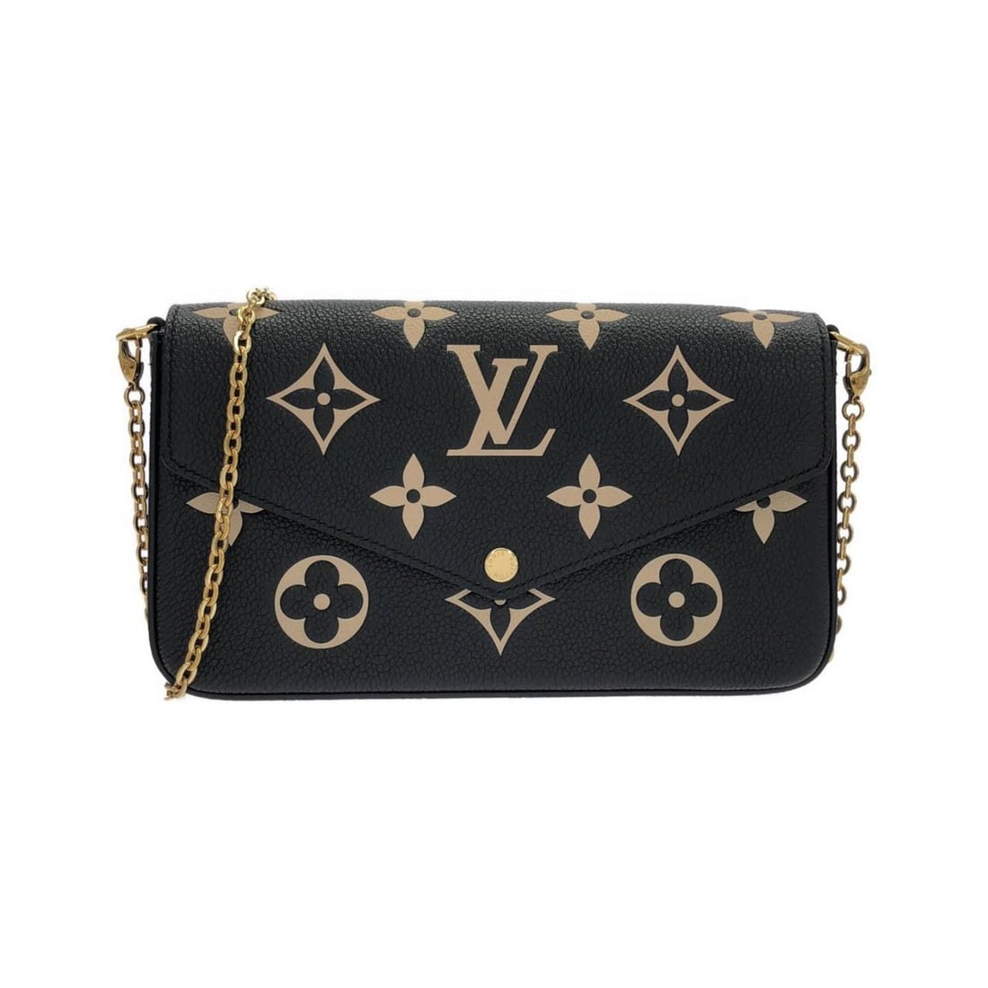 Louis Vuitton Bicolor Monogram Empreinte Pochette Felicie M80482 Shoulder Bag (1 of 12)
