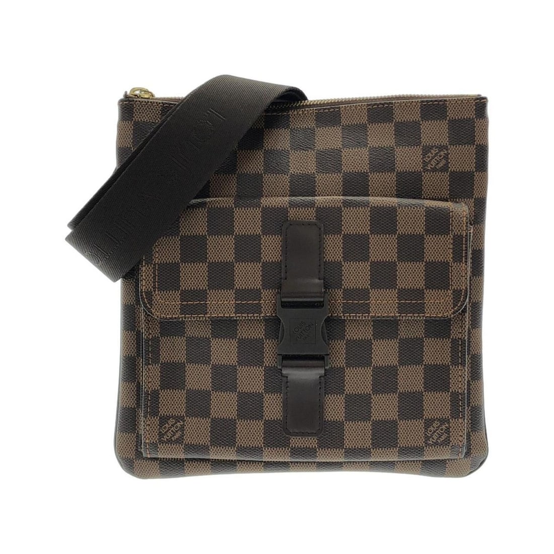 Louis Vuitton Damier Pochette Melville N51127 Shoulder Bag: --- Catalog ---Category: SizeSize (HxWxD): 24cm x 25cm x 1cm / 9.44'' x 9.84'' x 0.39''Category: DesignType: Pochette, Shoulder bagColor: EbeneGender: Women,MenMaterial: Coated canvas Hardware Color: