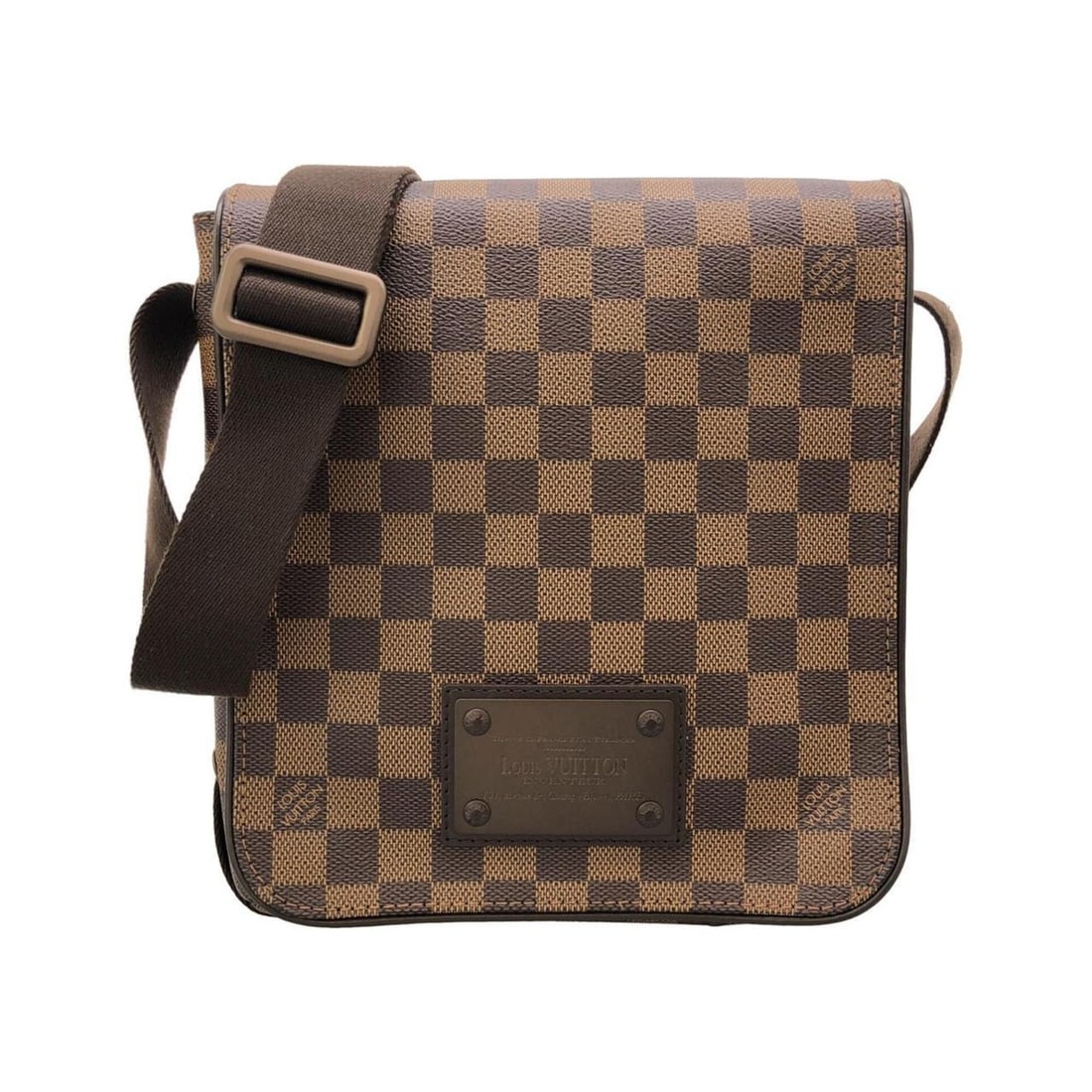 Louis Vuitton Damier Brooklyn PM N51210 Shoulder Bag: --- Catalog ---Category: SizeSize (HxWxD): 25cm x 21.5cm x 7.5cm / 9.84'' x 8.46'' x 2.95''Category: DesignType: Shoulder bagColor: EbeneGender: WomenMaterial: Coated canvas Category: GeneralMPN: