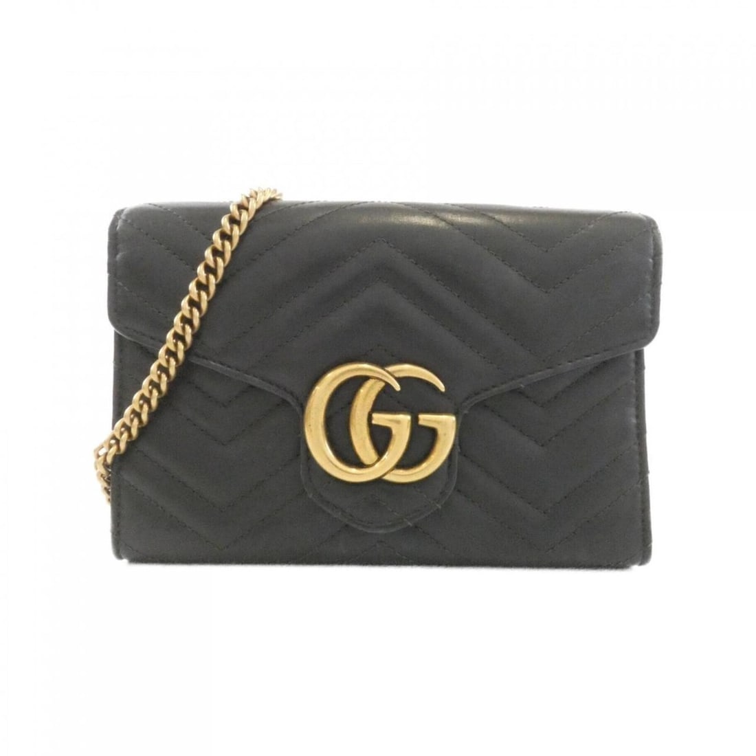 Gucci GG Marmont 474575 DTD1T Shoulder Bag: --- Catalog ---Category: SizeSize (HxWxD): 14cm x 20cm x 5cm / 5.51'' x 7.87'' x 1.96''Category: DesignType: Shoulder bagColor: BlackGender: WomenMaterial: Quilting , Leather Hardware Color: