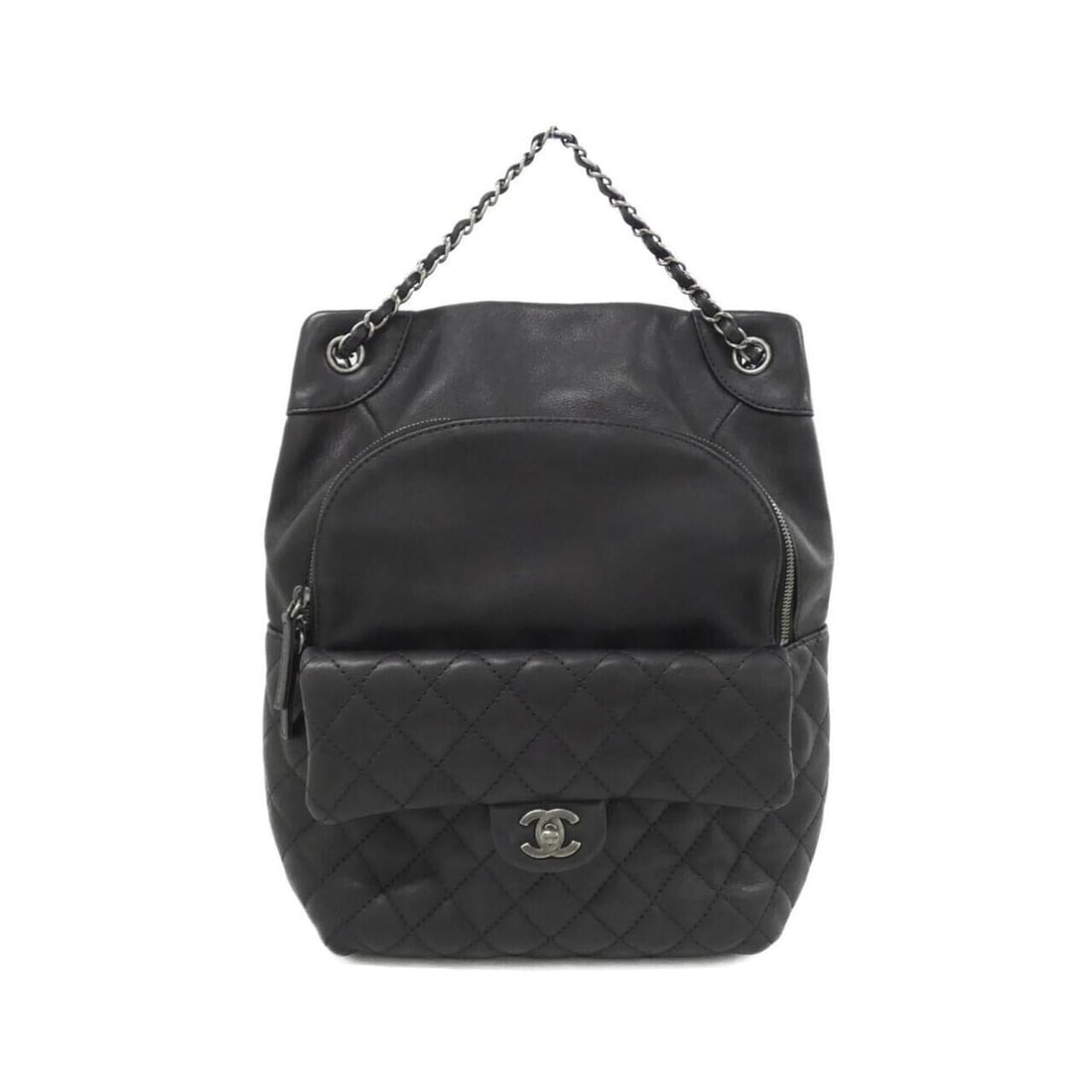 Chanel backpack: --- Catalog ---Category: SizeSize (HxWxD): 35cm x 27cm x 13cm / 13.77'' x 10.62'' x 5.11''Category: DesignType: BackpackColor: BlackGender: WomenMaterial: Leather Category: GeneralBrand: Chanel---