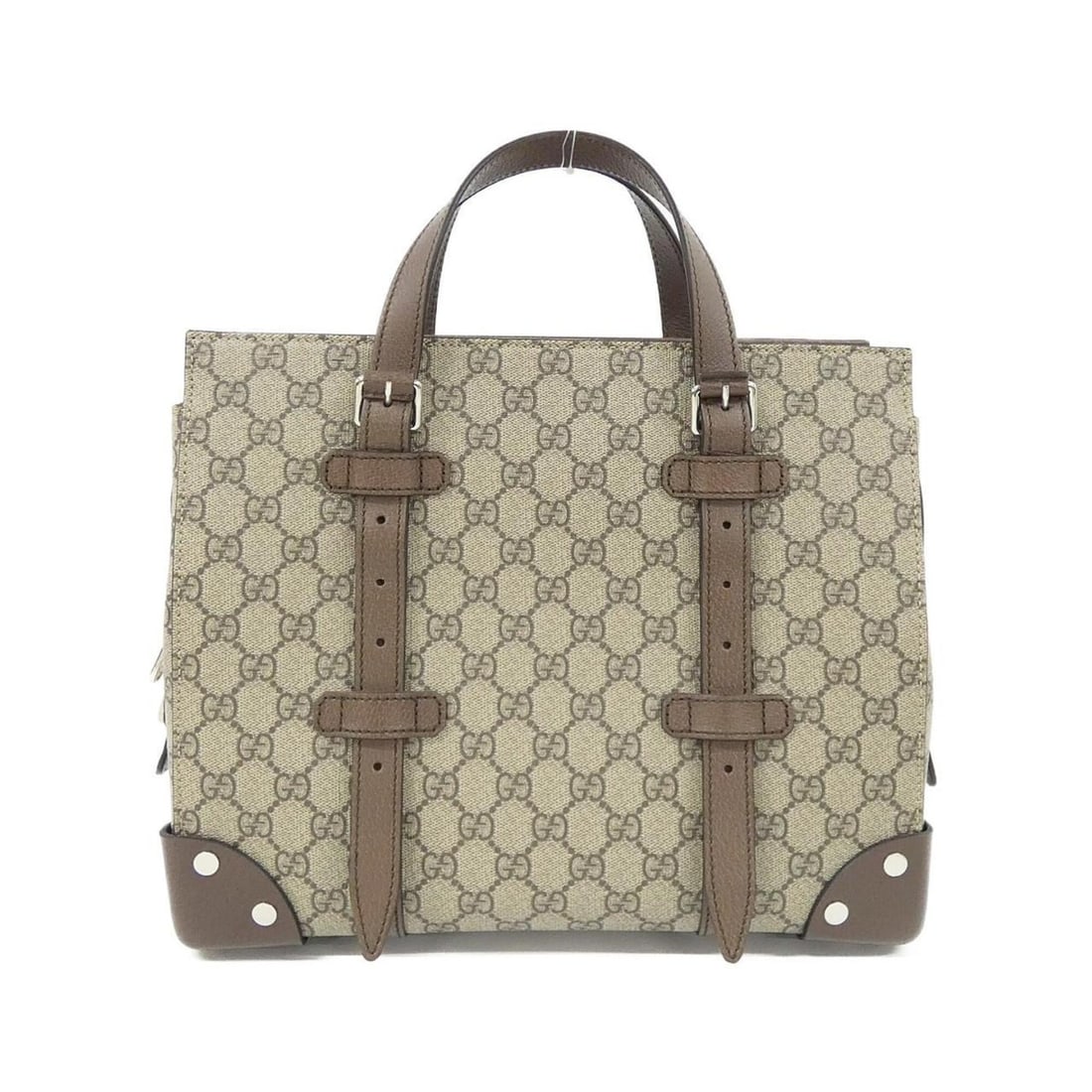 Gucci 643814 92TDN Handbag: --- Catalog ---Category: SizeSize (HxWxD): 26cm x 31cm x 14cm / 10.23'' x 12.2'' x 5.51''Category: DesignType: HandbagColor: Beige, BrownGender: Women,MenMaterial: GG Supreme , Canvas Category: