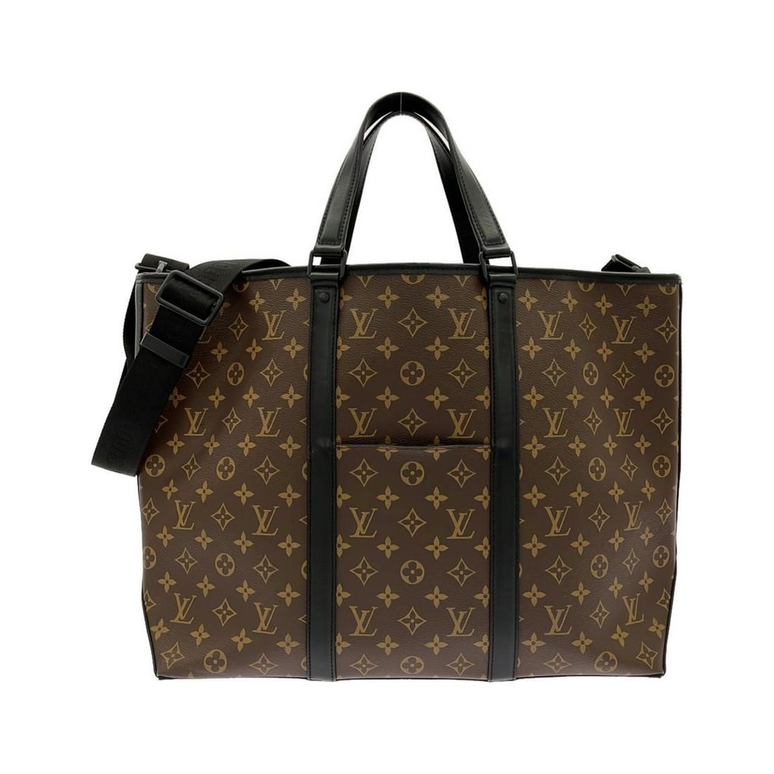 Louis Vuitton Monogram Macassar Weekend Tote GM M45733 Handbag: --- Catalog ---Category: SizeSize (HxWxD): 34.5cm x 42.5cm x 15cm / 13.58'' x 16.73'' x 5.9''Category: DesignType: HandbagColor: MarronGender: MenMaterial: Coated canvas Category: GeneralBrand: Louis