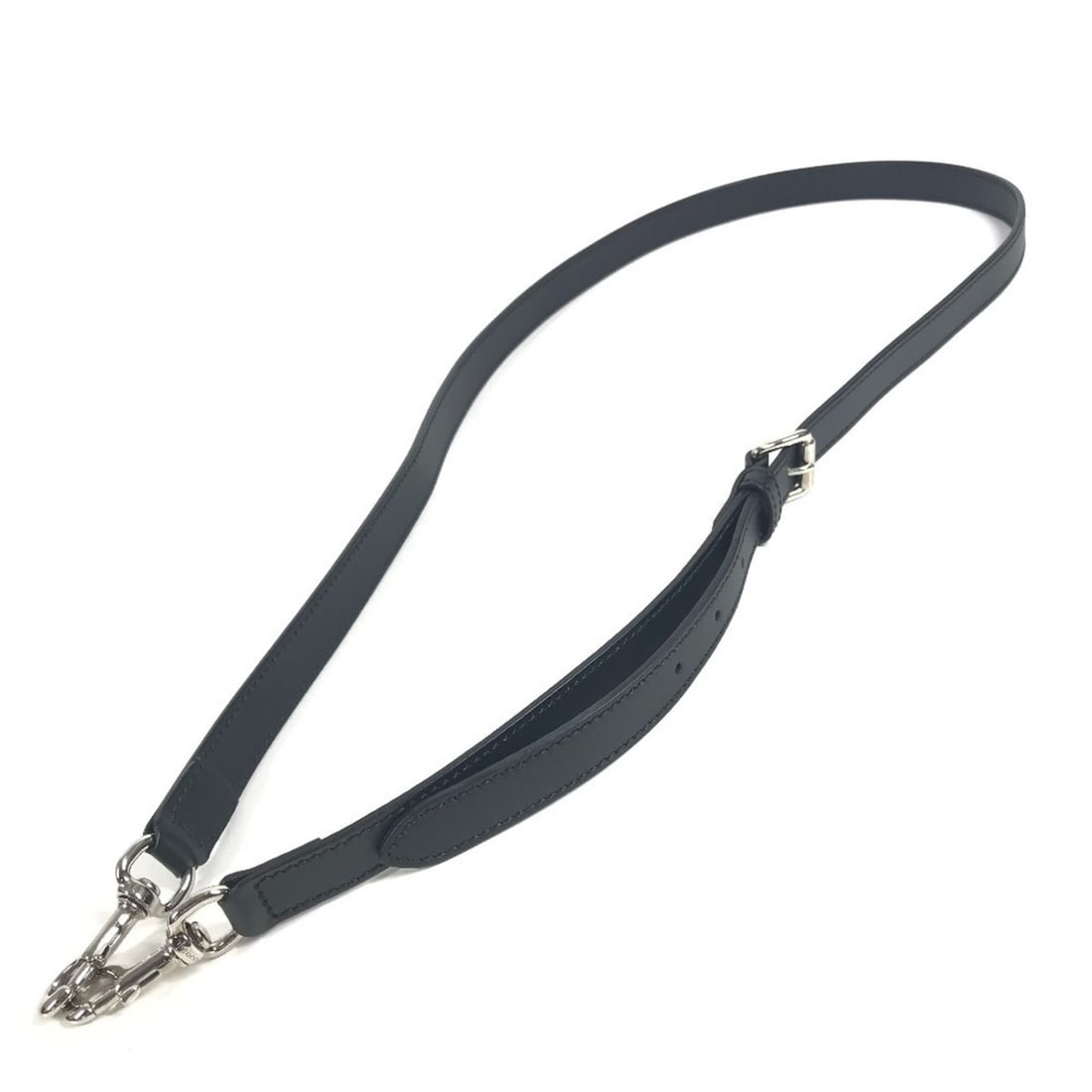 LOUIS VUITTON Louis Vuitton Accessories Logo Shoulder Strap Canvas Men's Women's Black Like New (1 of 14)