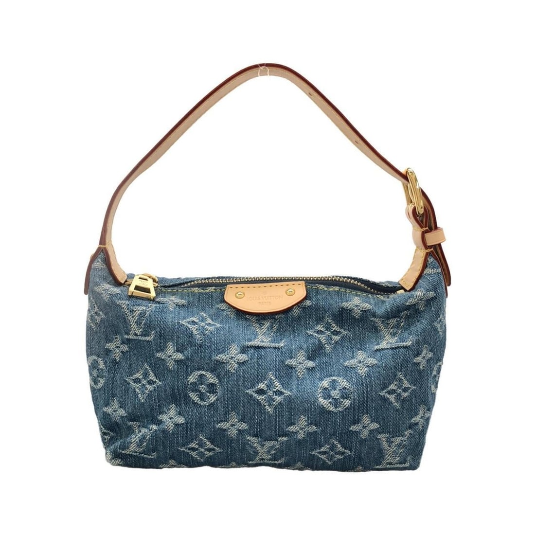 Louis Vuitton LV Remix (Monogram Denim) Pochette Hills M82949 Shoulder Bag: --- Catalog ---Category: SizeSize (HxWxD): 12.5cm x 18cm x 6cm / 4.92'' x 7.08'' x 2.36''Category: DesignType: Pochette, Shoulder bagColor: BlueGender: Women,MenMaterial: Denim , Canvas Hardware