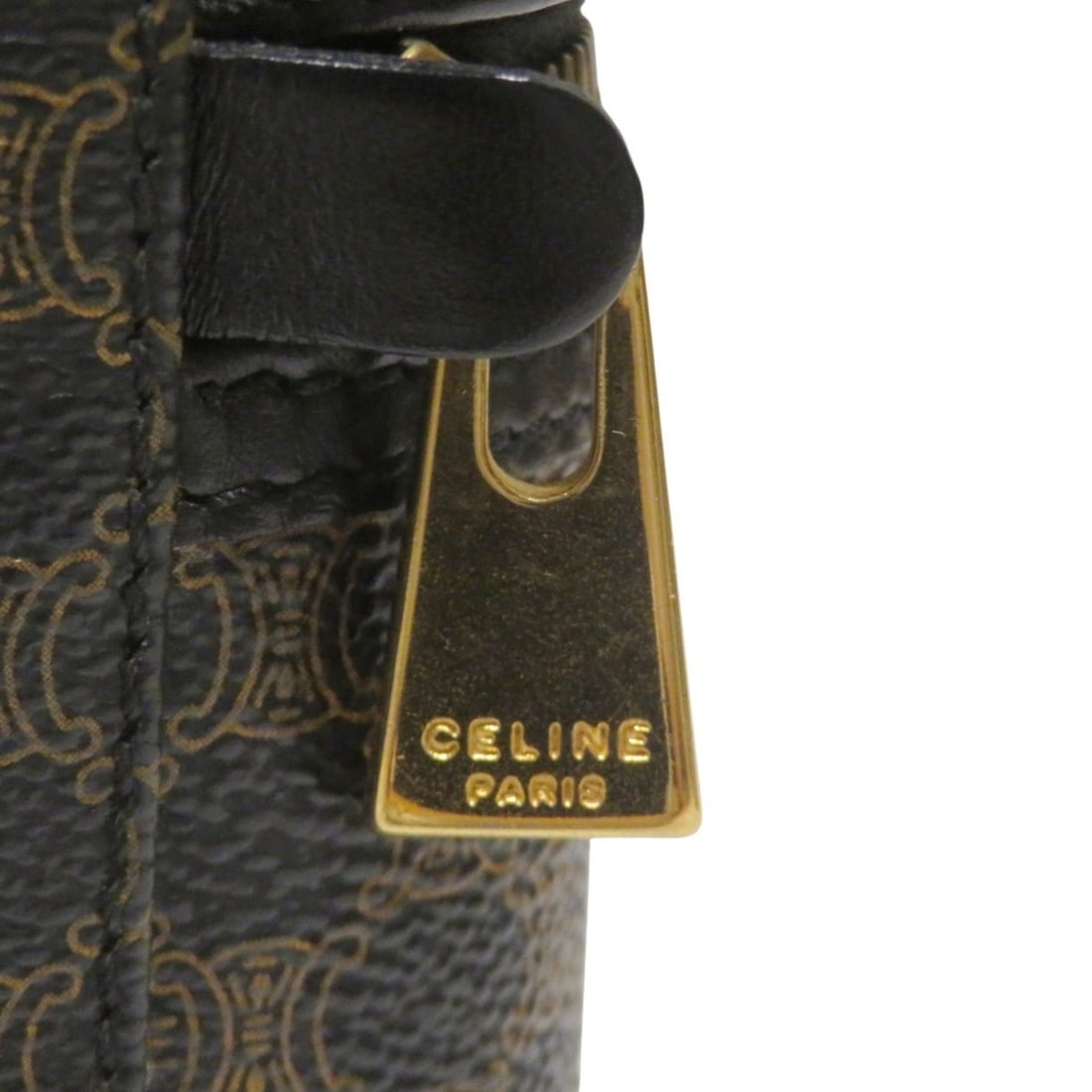 Celine Macadam pattern vanity bag, leather - 6