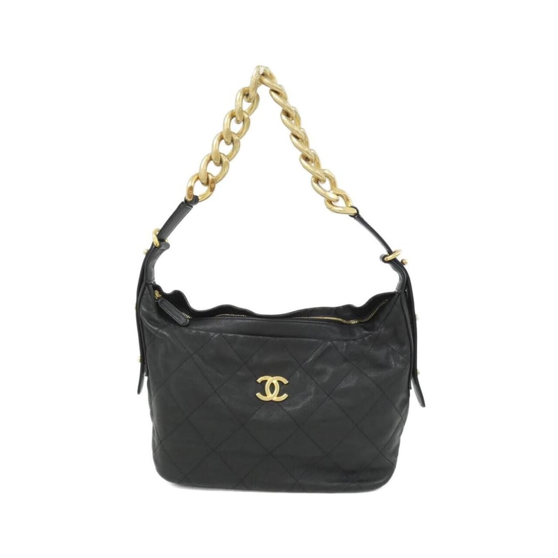 Chanel AS2910 Shoulder Bag: --- Catalog ---Category: SizeSize (HxWxD): 17cm x 30cm x 8.5cm / 6.69'' x 11.81'' x 3.34''Category: DesignType: Shoulder bagColor: BlackGender: WomenMaterial: Leather Hardware Color: Matte