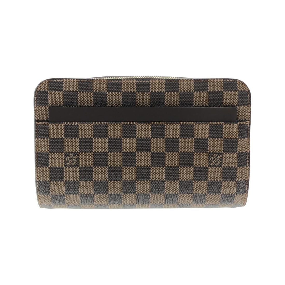 Louis Vuitton Damier Saint N51993 Second Bag: --- Catalog ---Category: SizeSize (HxWxD): 16cm x 24.5cm x 5.5cm / 6.29'' x 9.64'' x 2.16''Category: DesignType: Clutch bagColor: EbeneGender: Women,MenMaterial: Coated canvas Hardware Color: