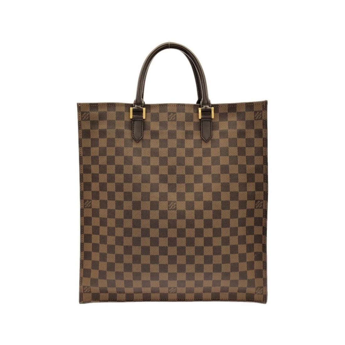 Louis Vuitton Damier Sac Plat N51140 Handbag: --- Catalog ---Category: SizeSize (HxWxD): 37cm x 35cm x 9cm / 14.56'' x 13.77'' x 3.54''Category: DesignType: HandbagColor: EbeneGender: Men,WomenMaterial: Coated canvas Hardware Color: