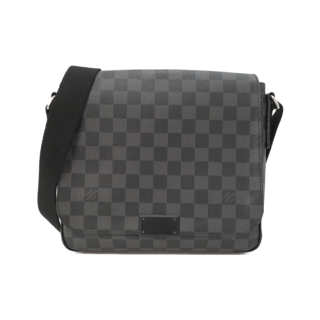 Louis Vuitton Damier Graphite District PM N41260 Shoulder Bag: --- Catalog ---Category: SizeSize (HxWxD): 23cm x 25cm x 8cm / 9.05'' x 9.84'' x 3.14''Category: DesignType: Shoulder bagColor: GraphiteGender: MenMaterial: Coated canvas Hardware Color: