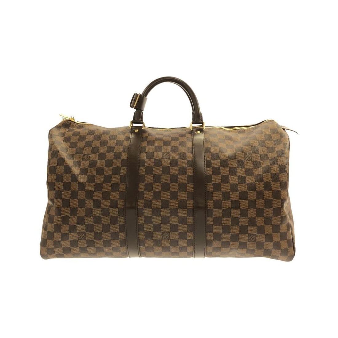 Louis Vuitton Damier Keepall 50cm N41427 Boston Bag: --- Catalog ---Category: SizeSize (HxWxD): 34cm x 51cm x 20cm / 13.38'' x 20.07'' x 7.87''Category: DesignType: Boston bagColor: EbeneGender: Men,WomenMaterial: Coated canvas Hardware Color: