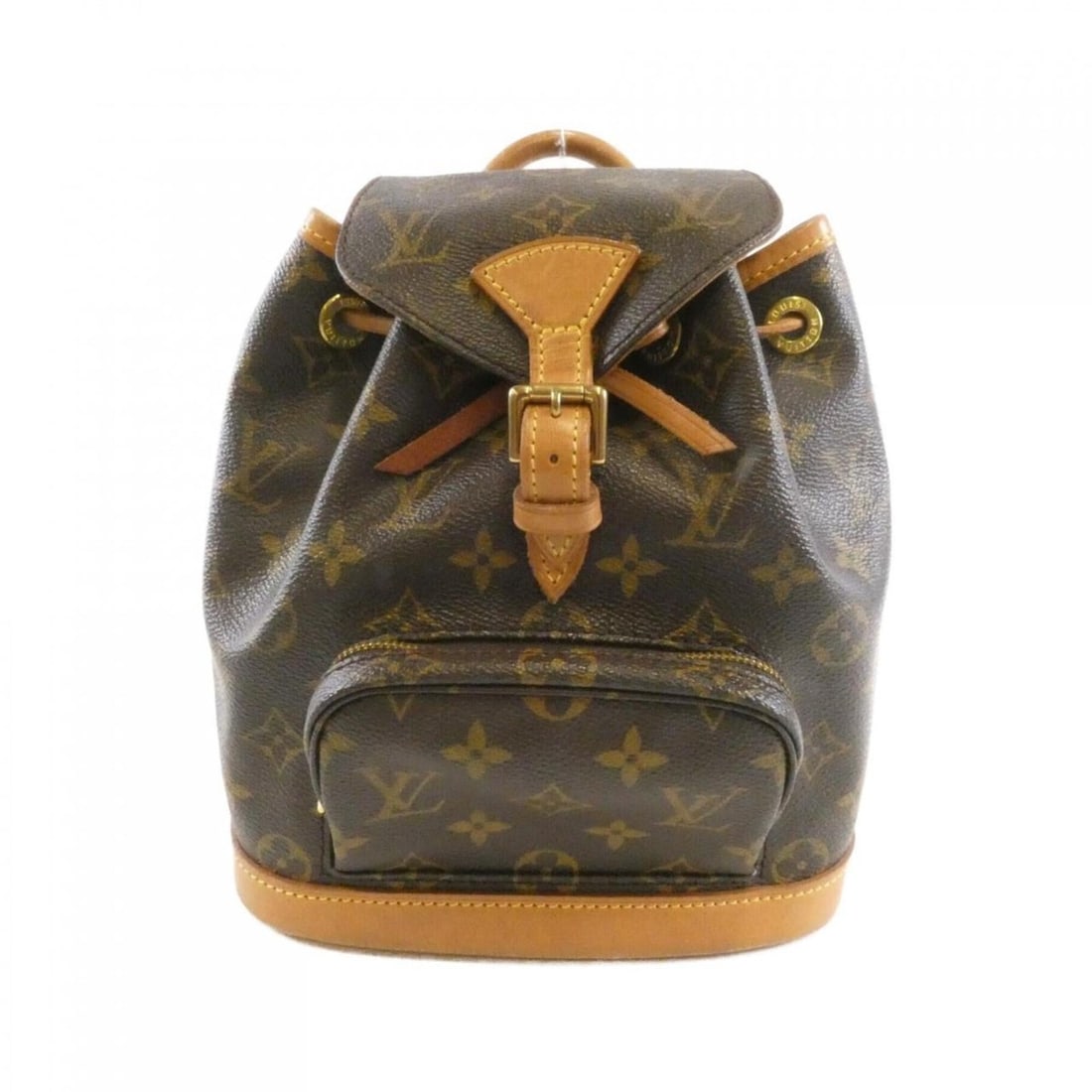 Louis Vuitton Monogram Mini Montsouris M51137 Backpack: --- Catalog ---Category: SizeSize (HxWxD): 24cm x 21cm x 10cm / 9.44'' x 8.26'' x 3.93''Category: DesignType: BackpackColor: BrownGender: WomenMaterial: Coated canvas Category: GeneralMPN: