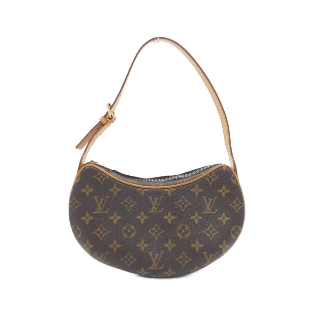 Louis Vuitton Monogram Pochette Croissant M51510 Shoulder Bag: --- Catalog ---Category: SizeSize (HxWxD): 14cm x 26cm x 4cm / 5.51'' x 10.23'' x 1.57''Category: DesignType: Shoulder bagColor: MarronGender: WomenMaterial: Coated canvas Category: GeneralBrand: Loui